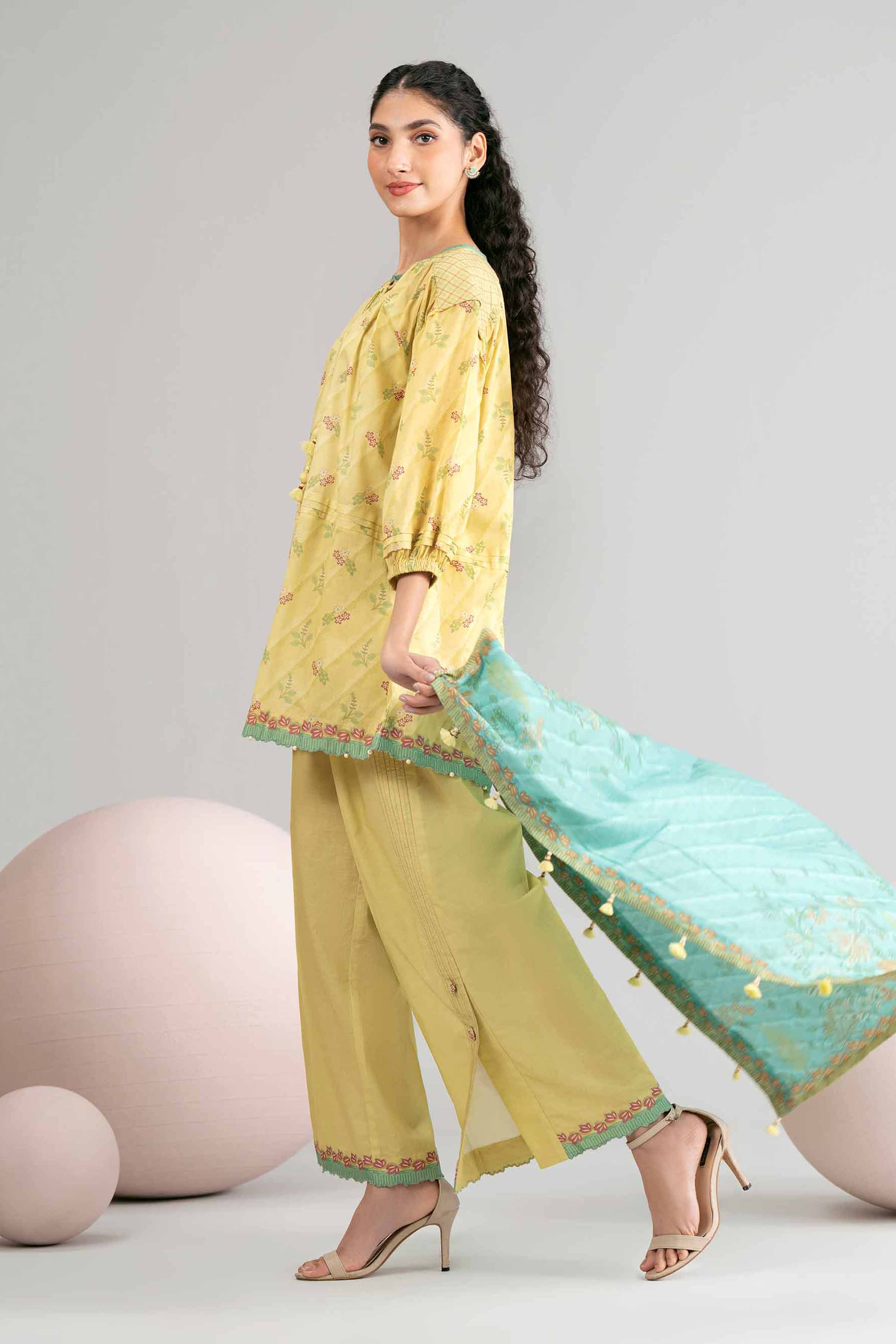 3 Piece - Printed Loose Fabric - 42602428