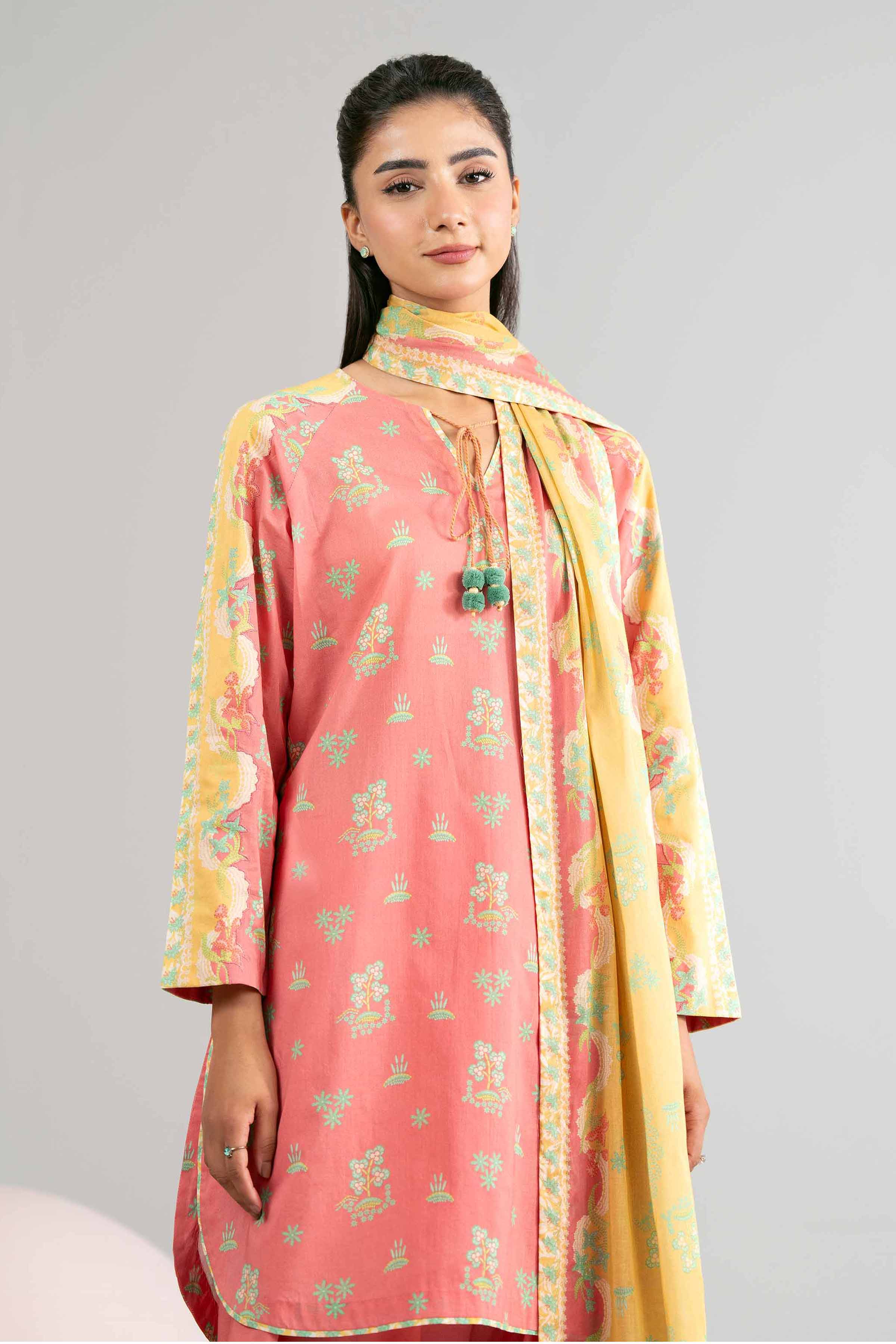 3 Piece - Printed Loose Fabric - 42602429