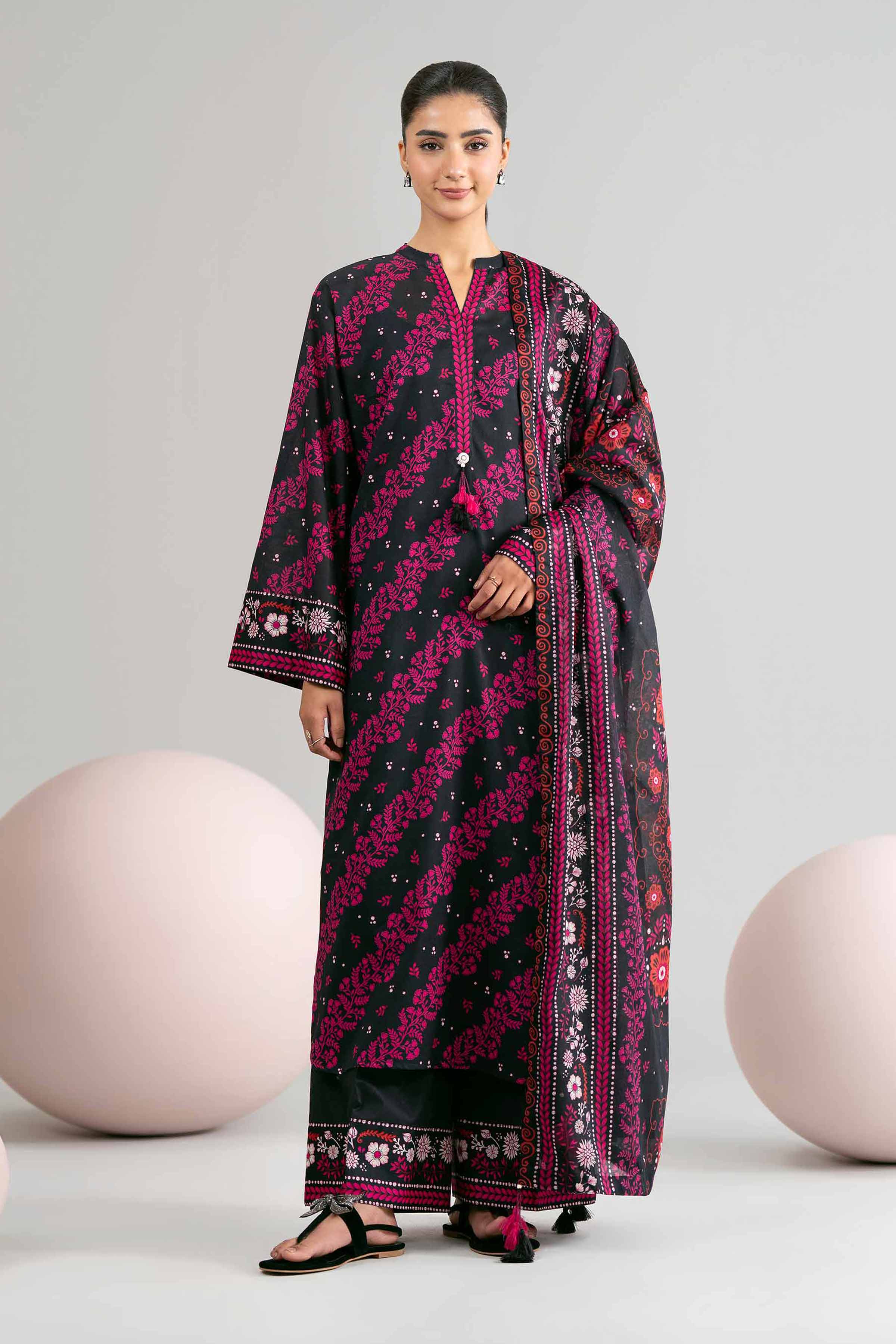 3 Piece - Printed Loose Fabric - 42602432