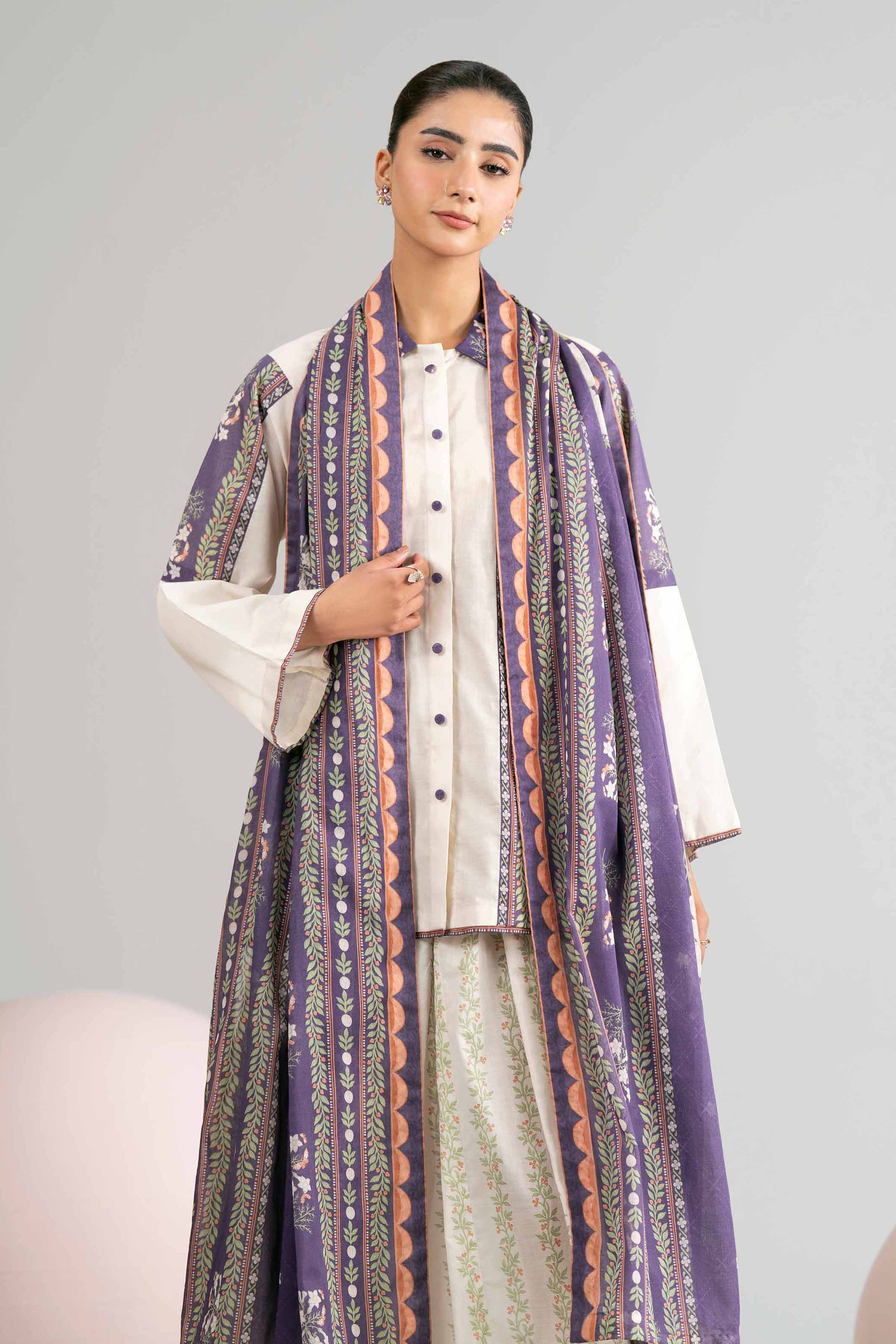 3 Piece - Printed Loose Fabric - 42602433