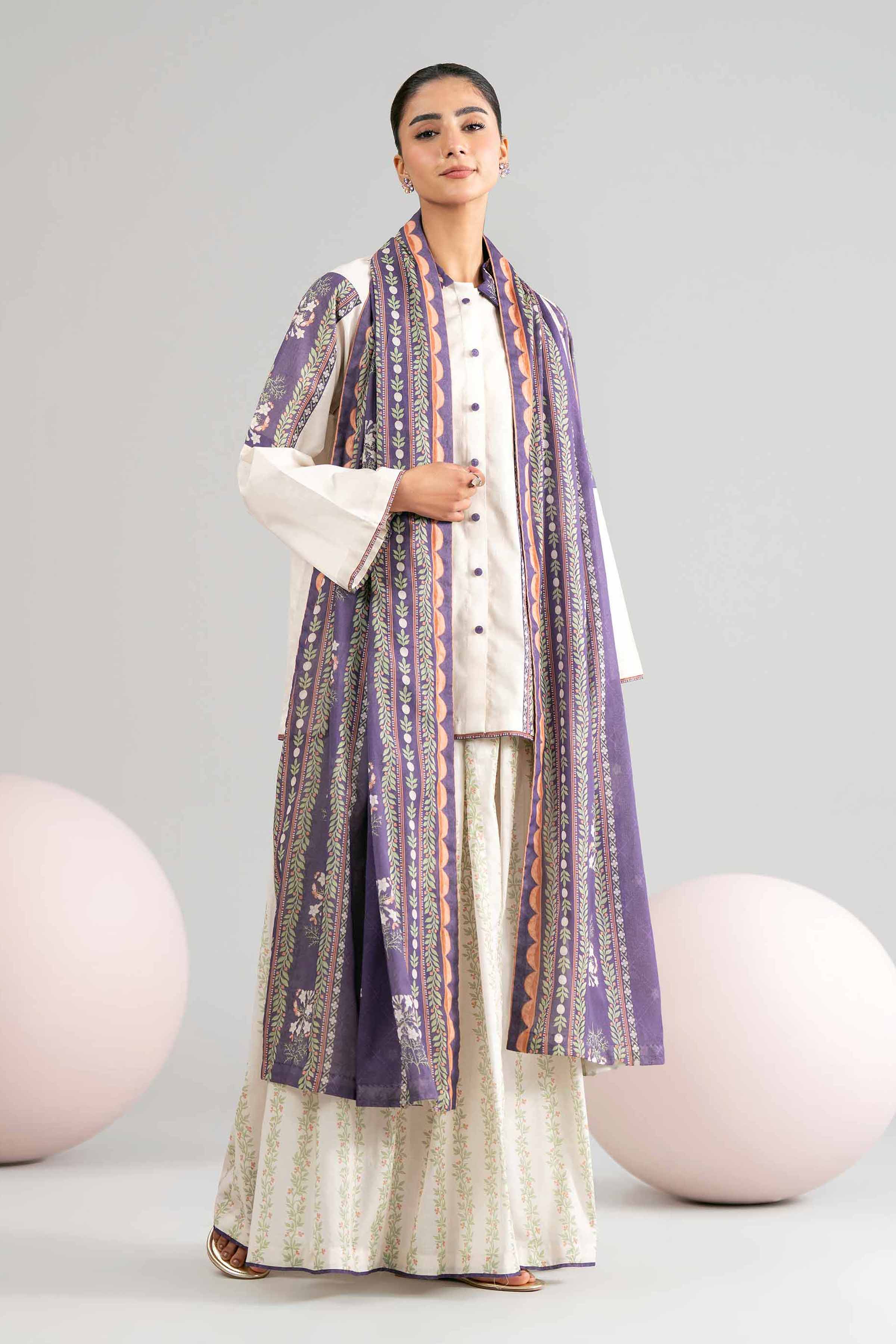 3 Piece - Printed Loose Fabric - 42602433