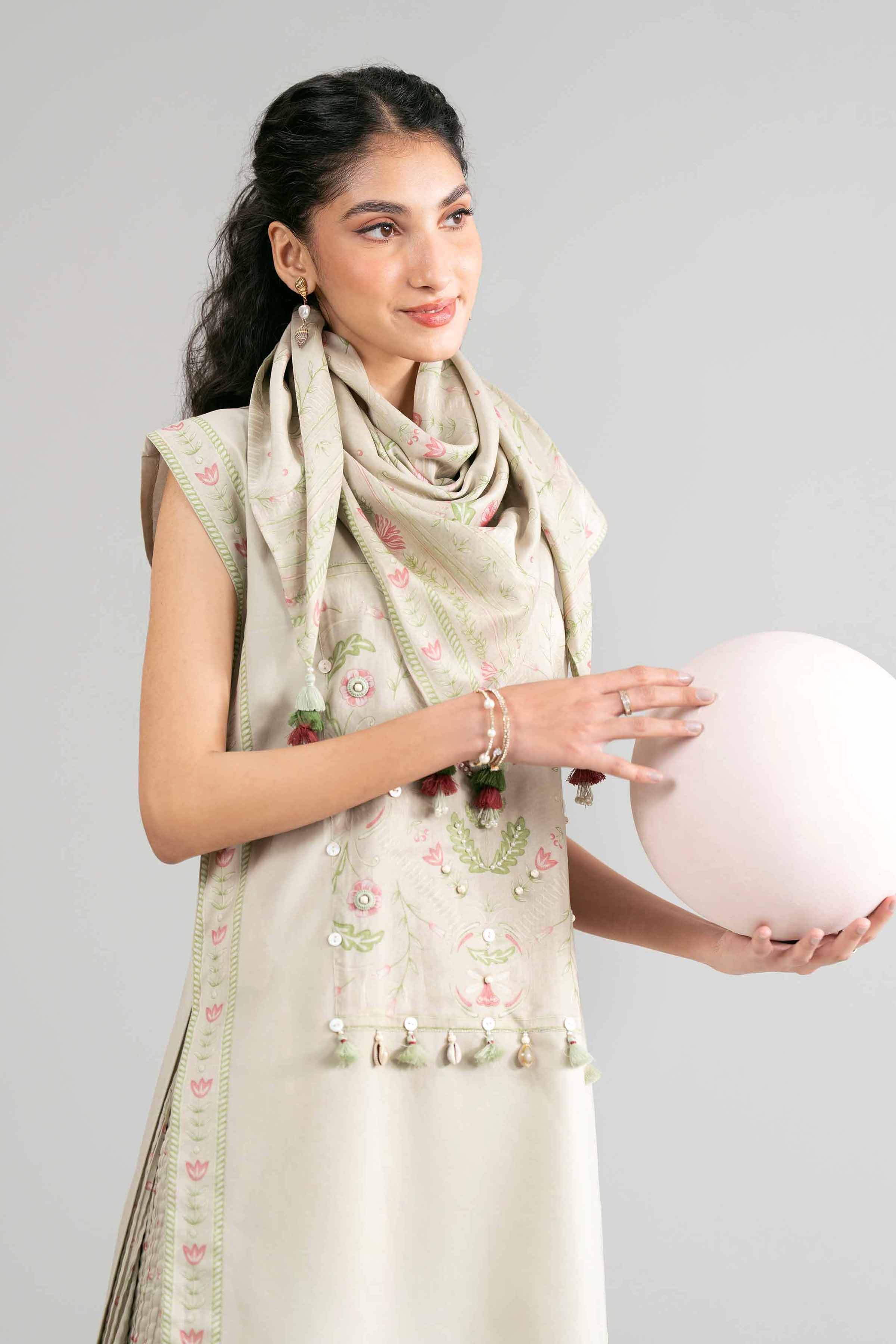 3 Piece - Printed Loose Fabric - 42602434