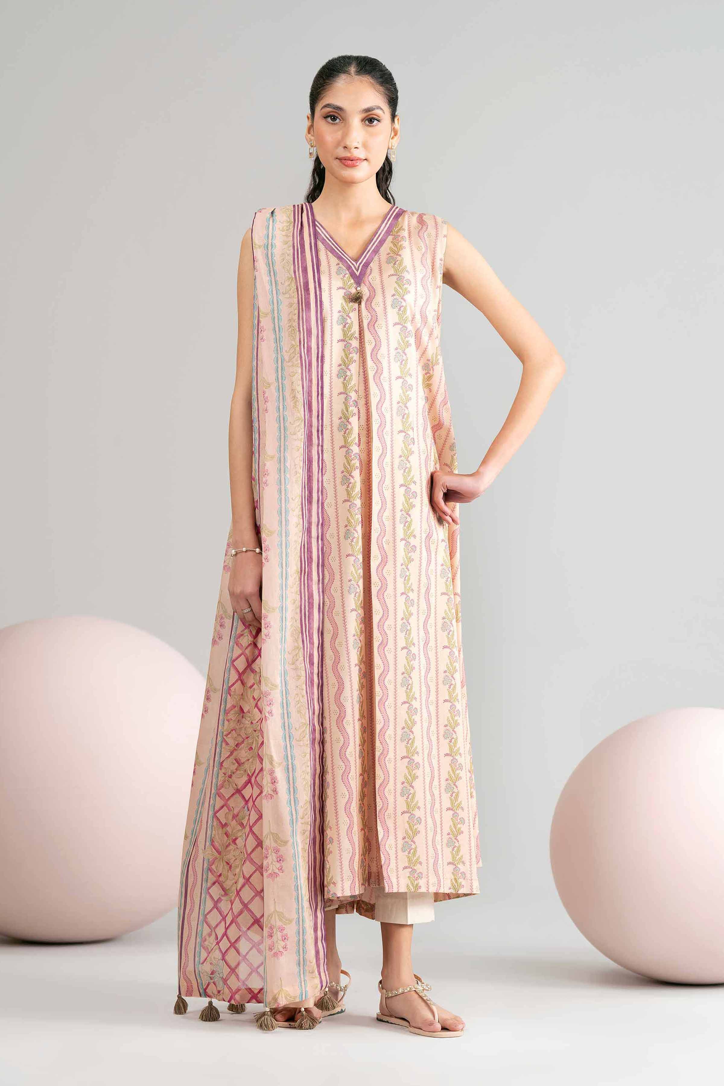 3 Piece - Printed Loose Fabric - 42602435