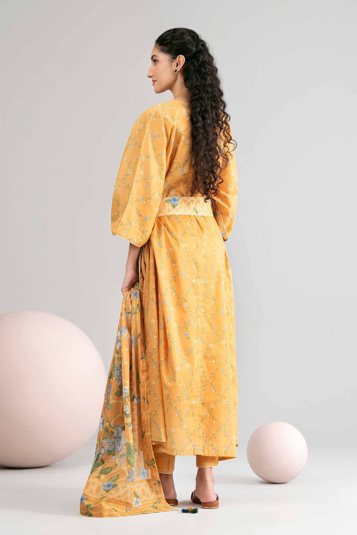 3 Piece - Printed Loose Fabric - 42602436
