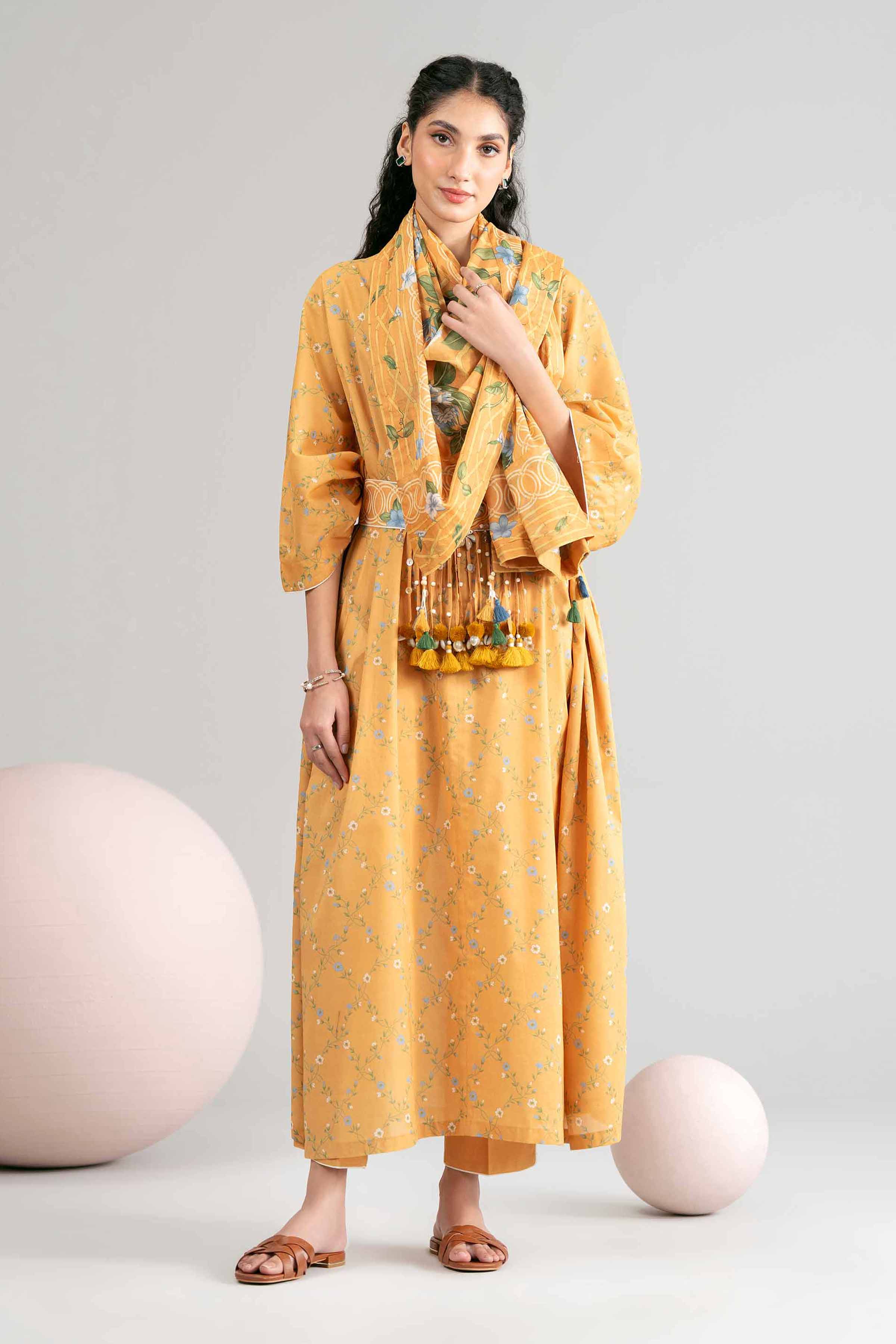 3 Piece - Printed Loose Fabric - 42602436