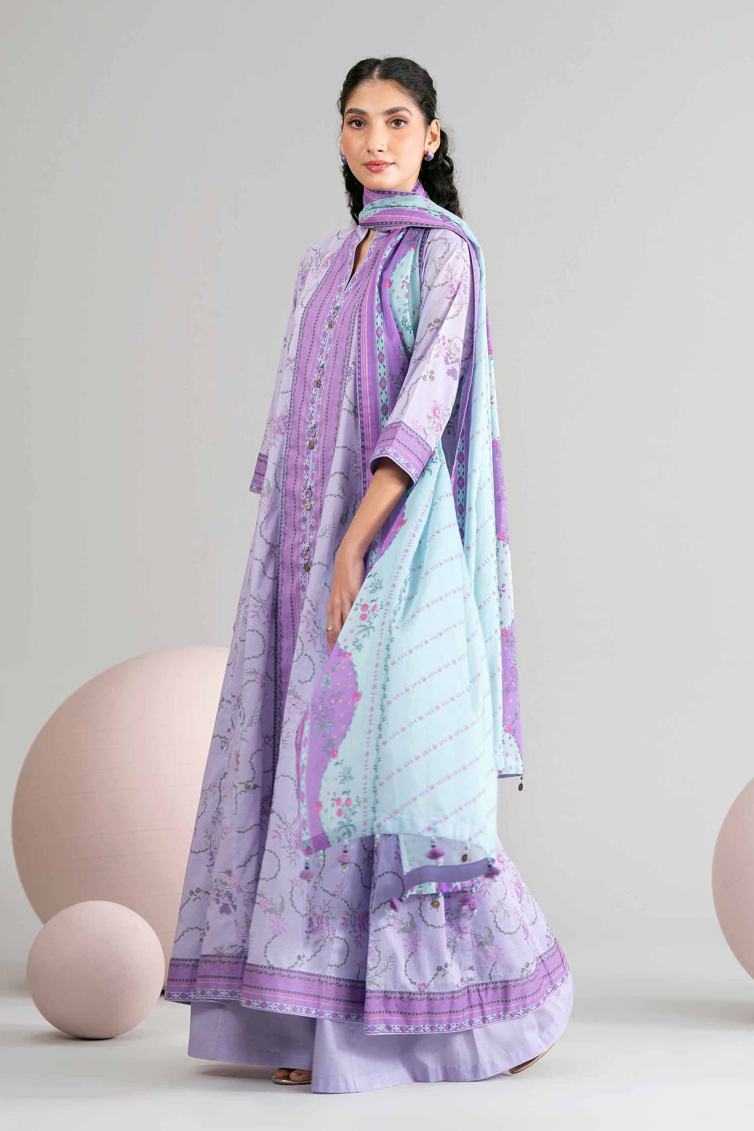 3 Piece - Printed Loose Fabric - 42602438