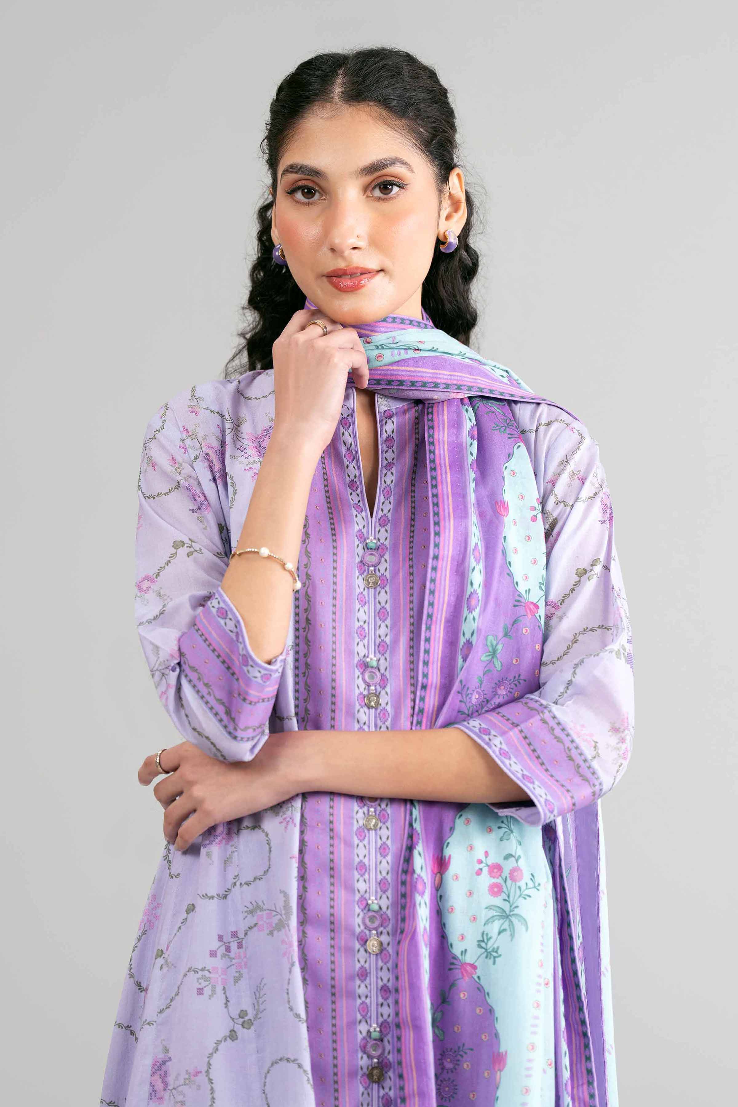 3 Piece - Printed Loose Fabric - 42602438