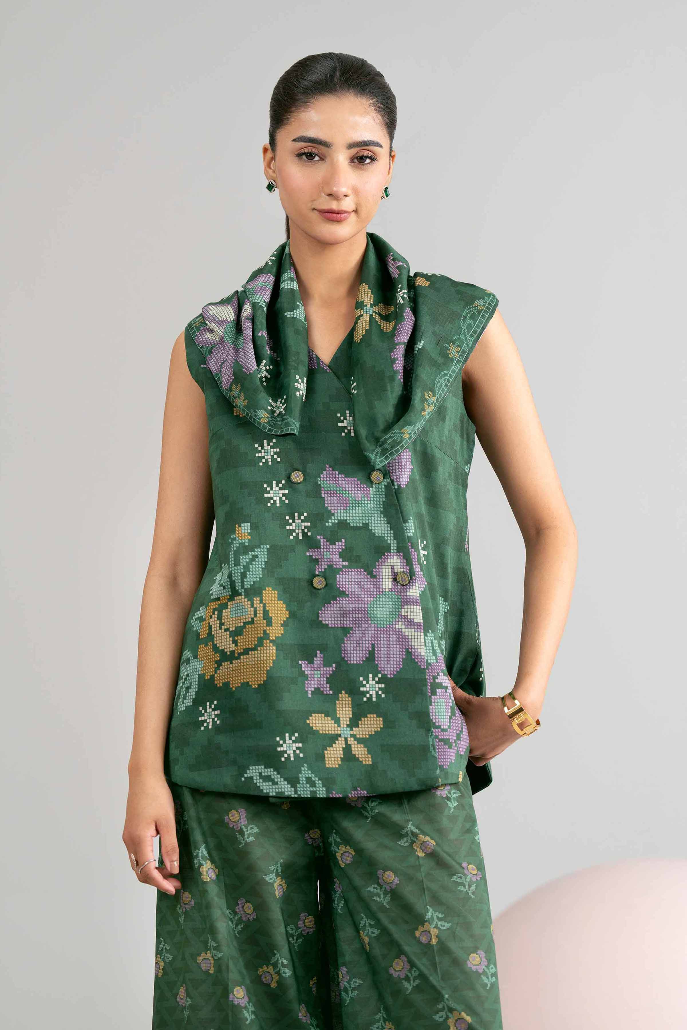 3 Piece - Printed Loose Fabric - 42602439