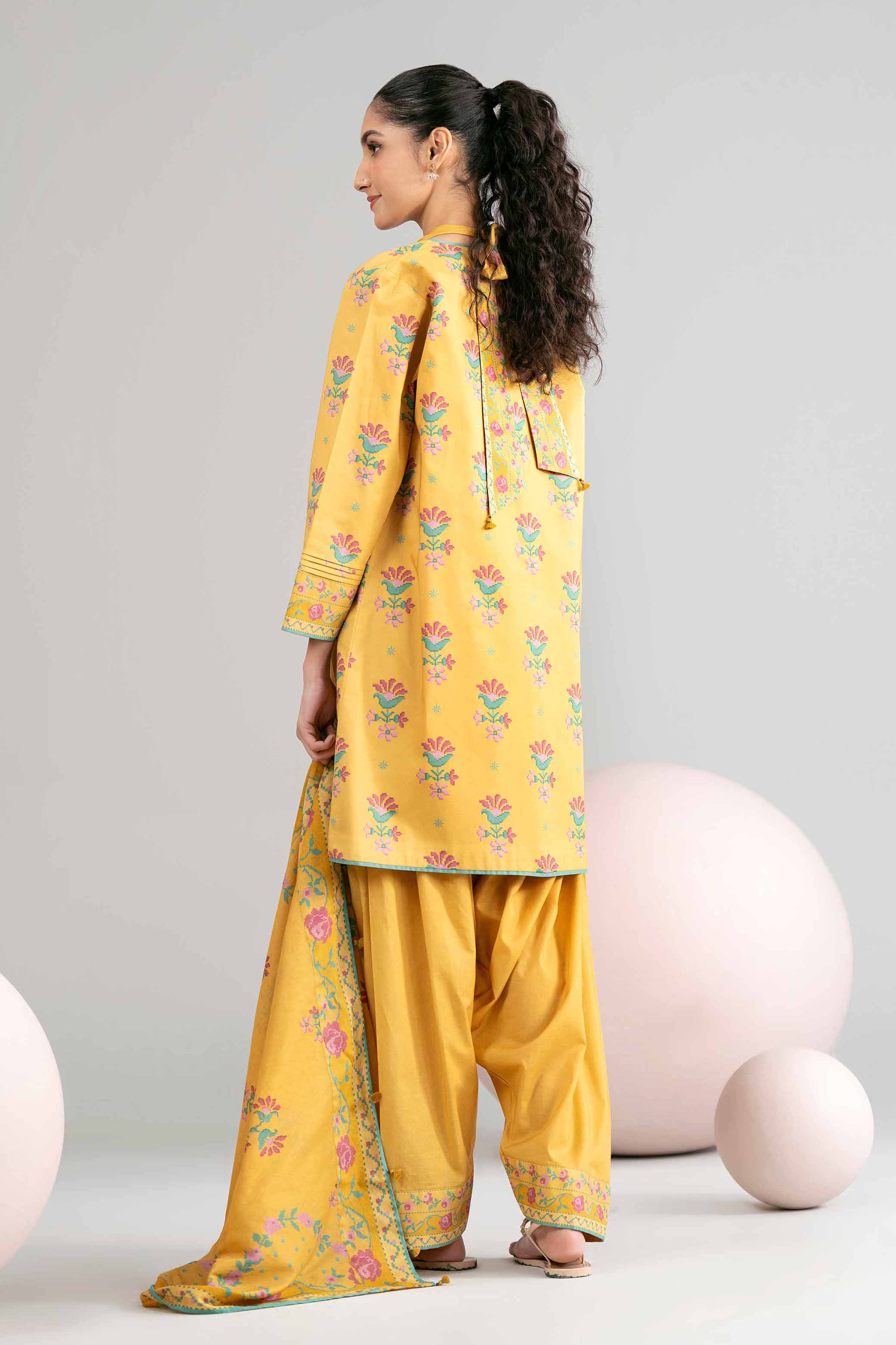 3 Piece - Printed Loose Fabric - 42602442