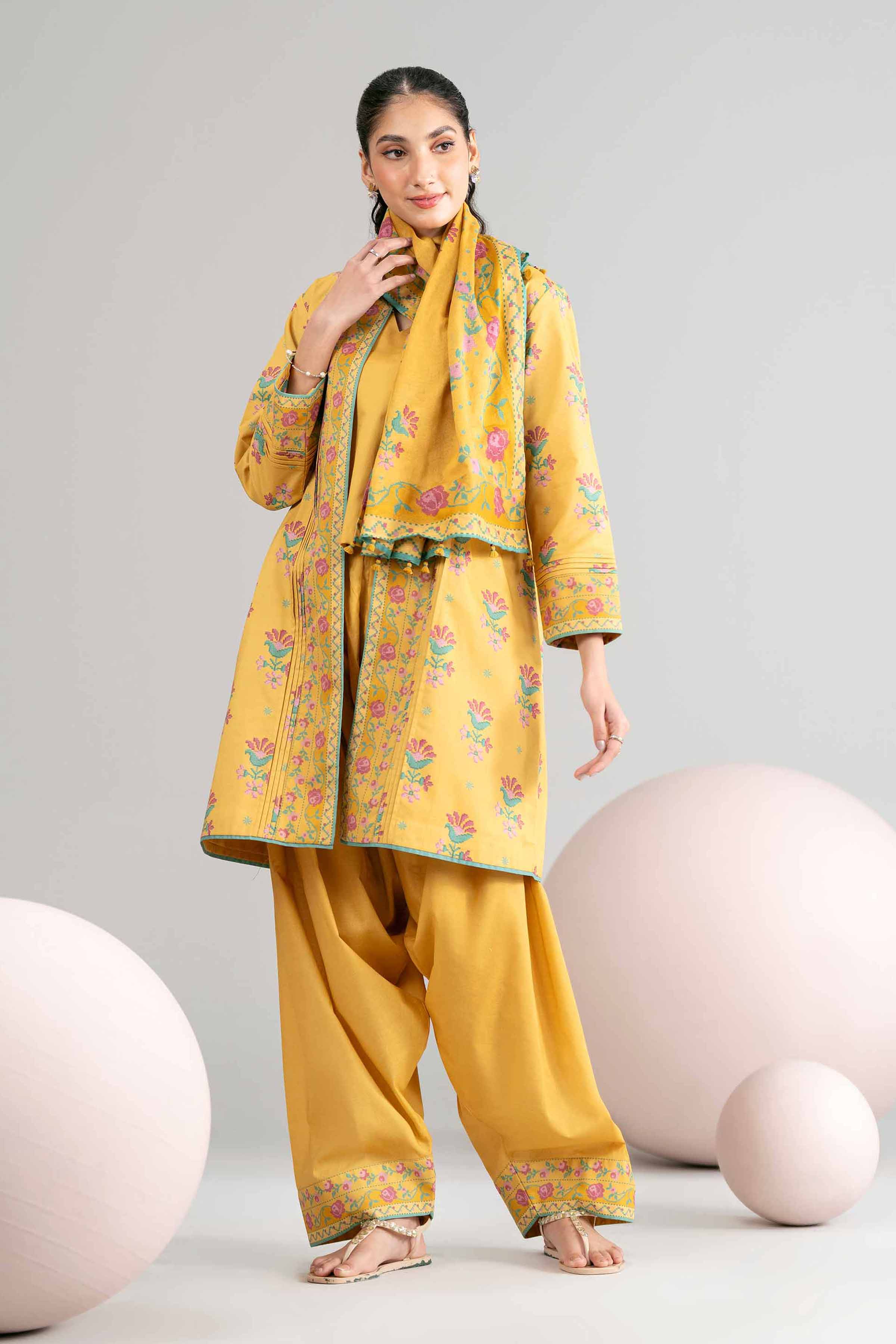 3 Piece - Printed Loose Fabric - 42602442