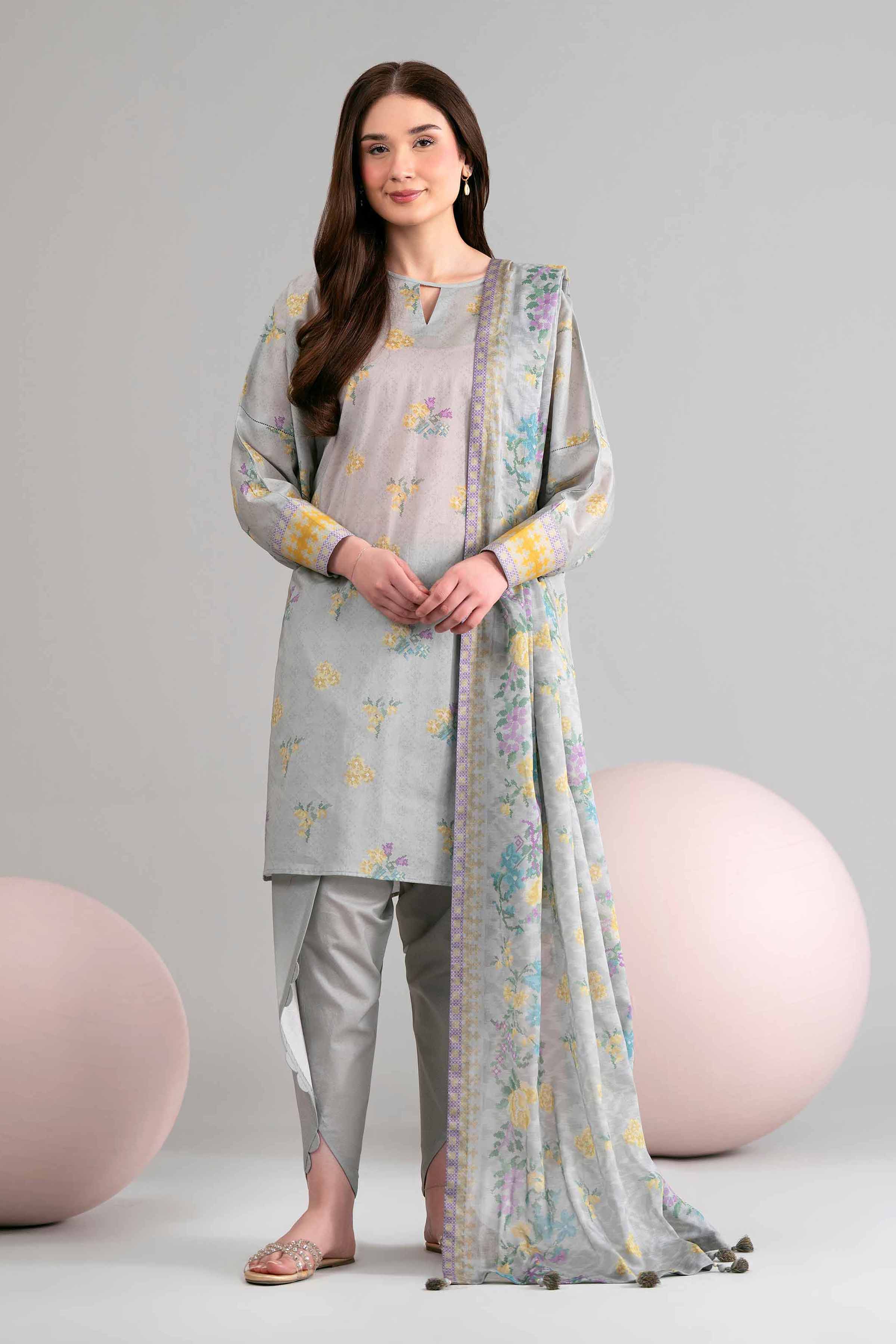 3 Piece - Printed Loose Fabric - 42602443