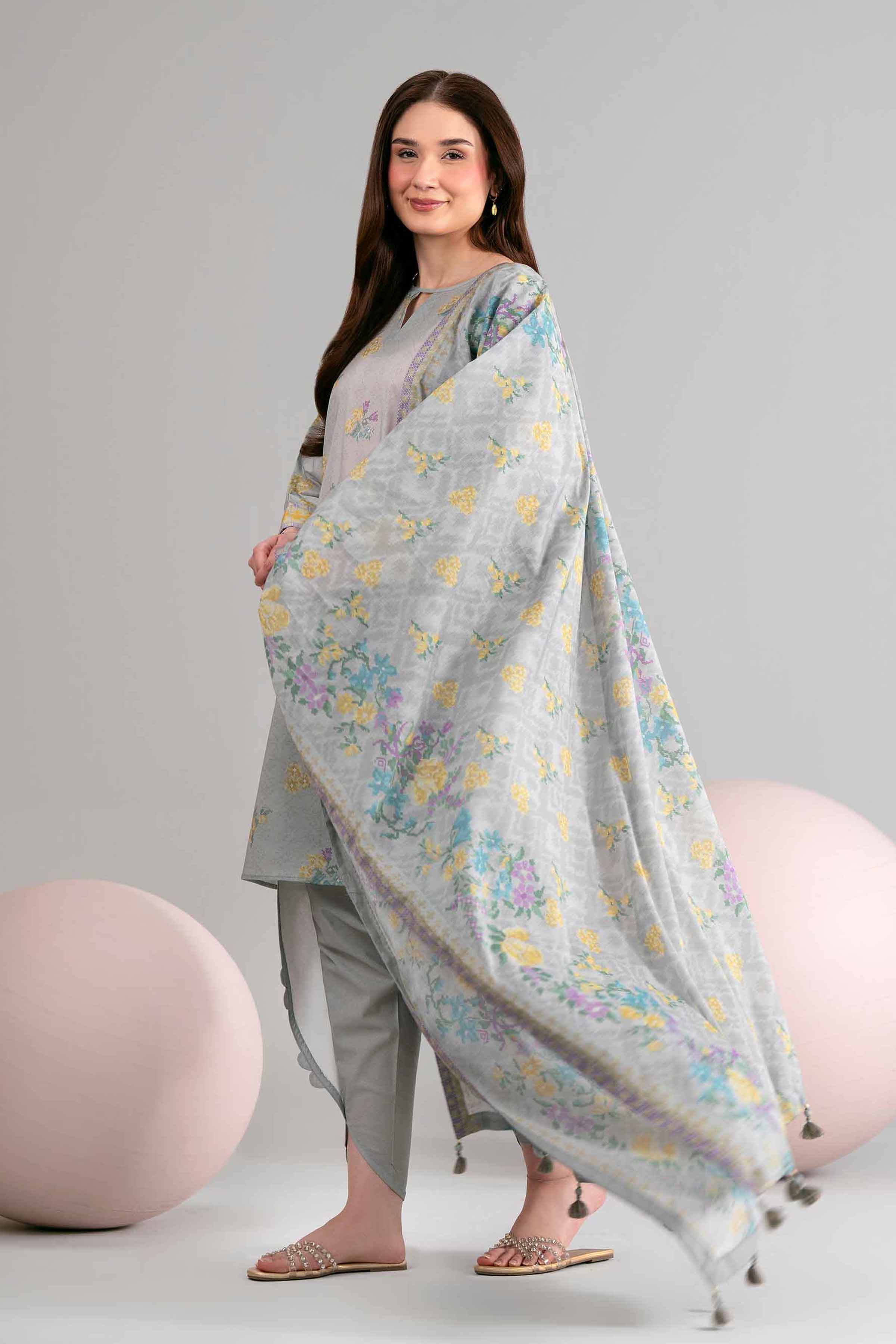 3 Piece - Printed Loose Fabric - 42602443