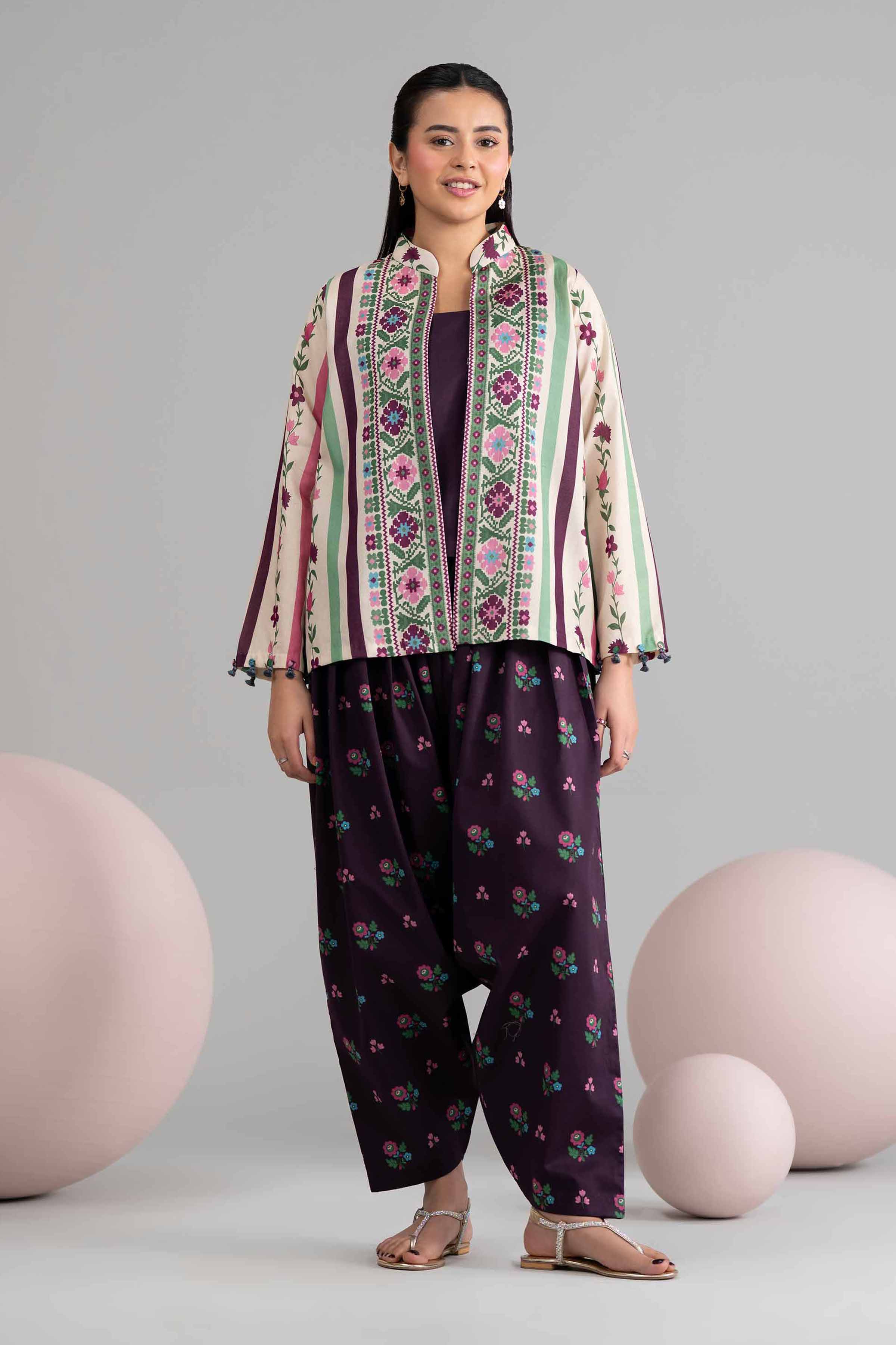 3 Piece - Printed Loose Fabric - 42602444