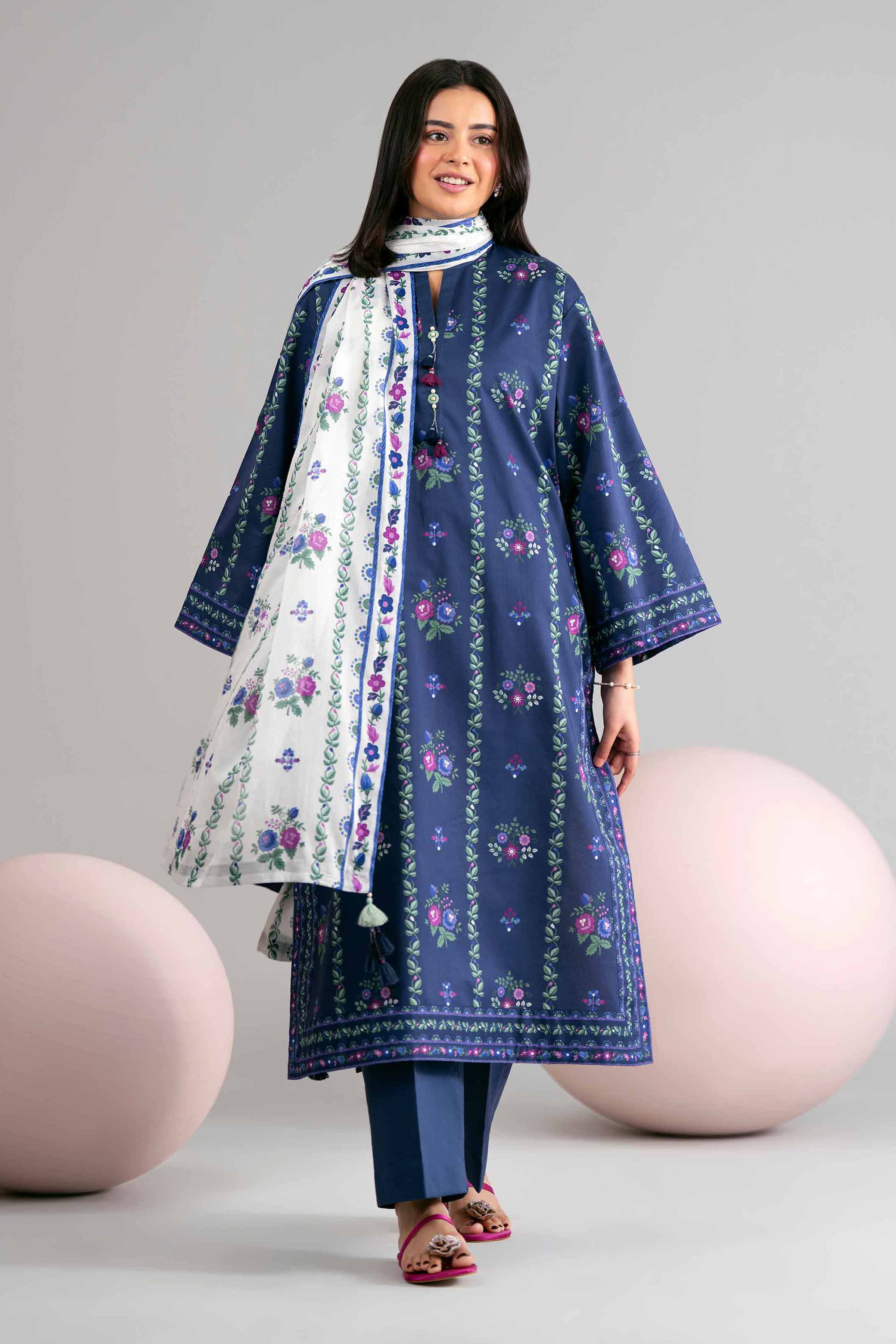 3 Piece - Printed Loose Fabric - 42602445