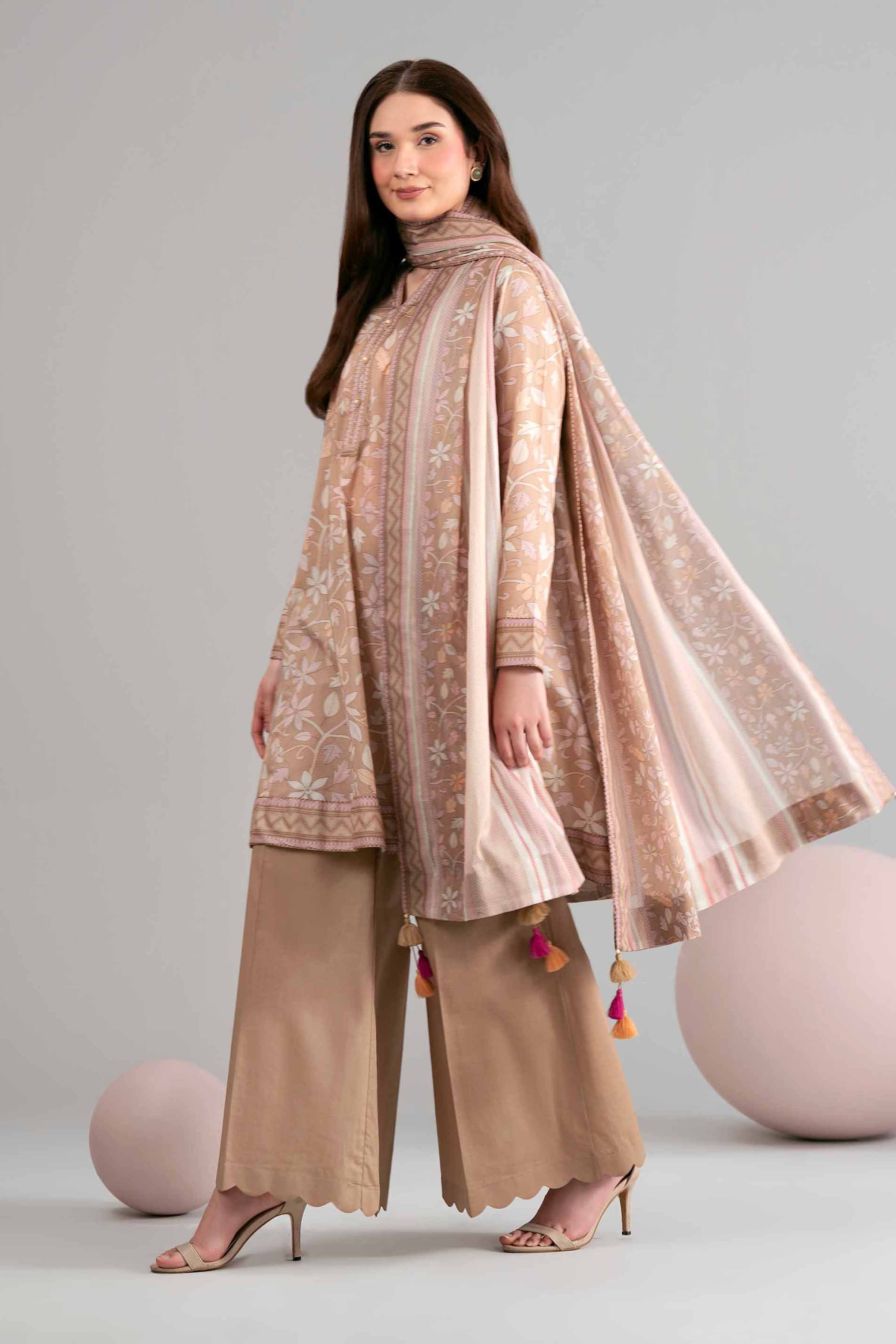 3 Piece - Printed Loose Fabric - 42602448