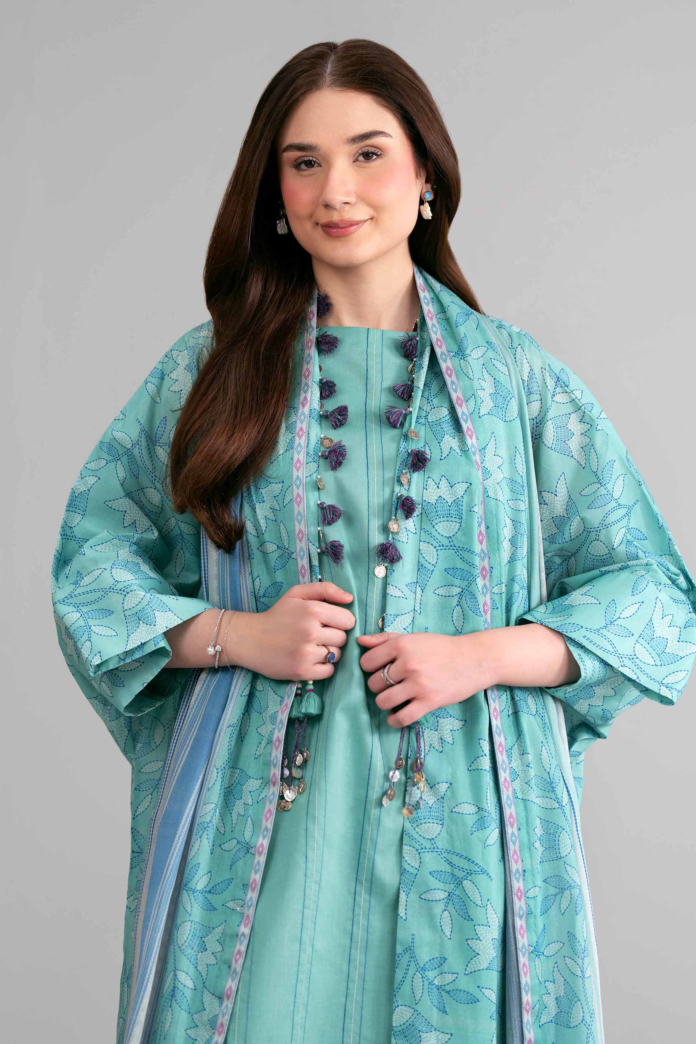3 Piece - Printed Loose Fabric - 42602450