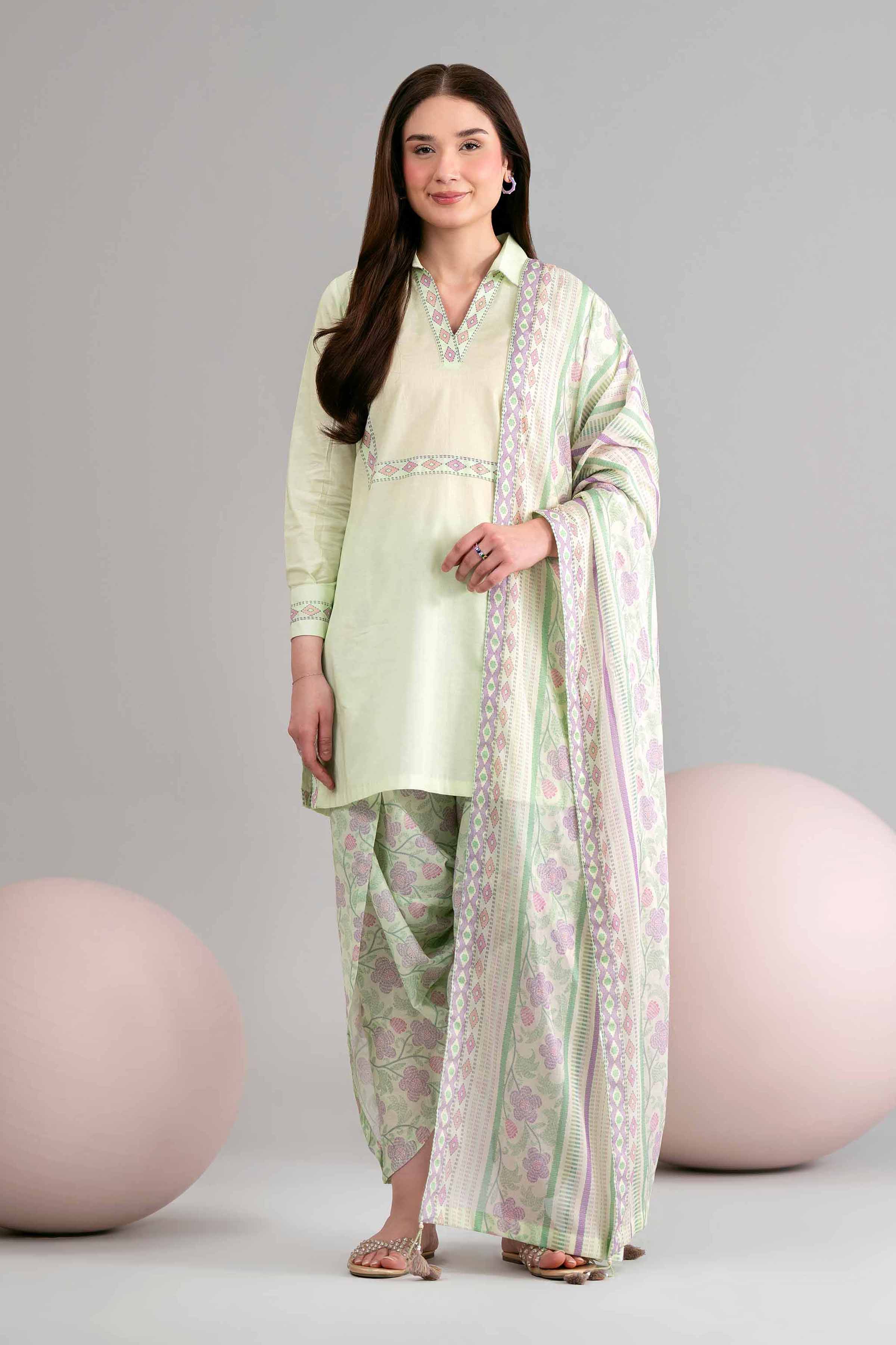 3 Piece - Printed Loose Fabric - 42602453