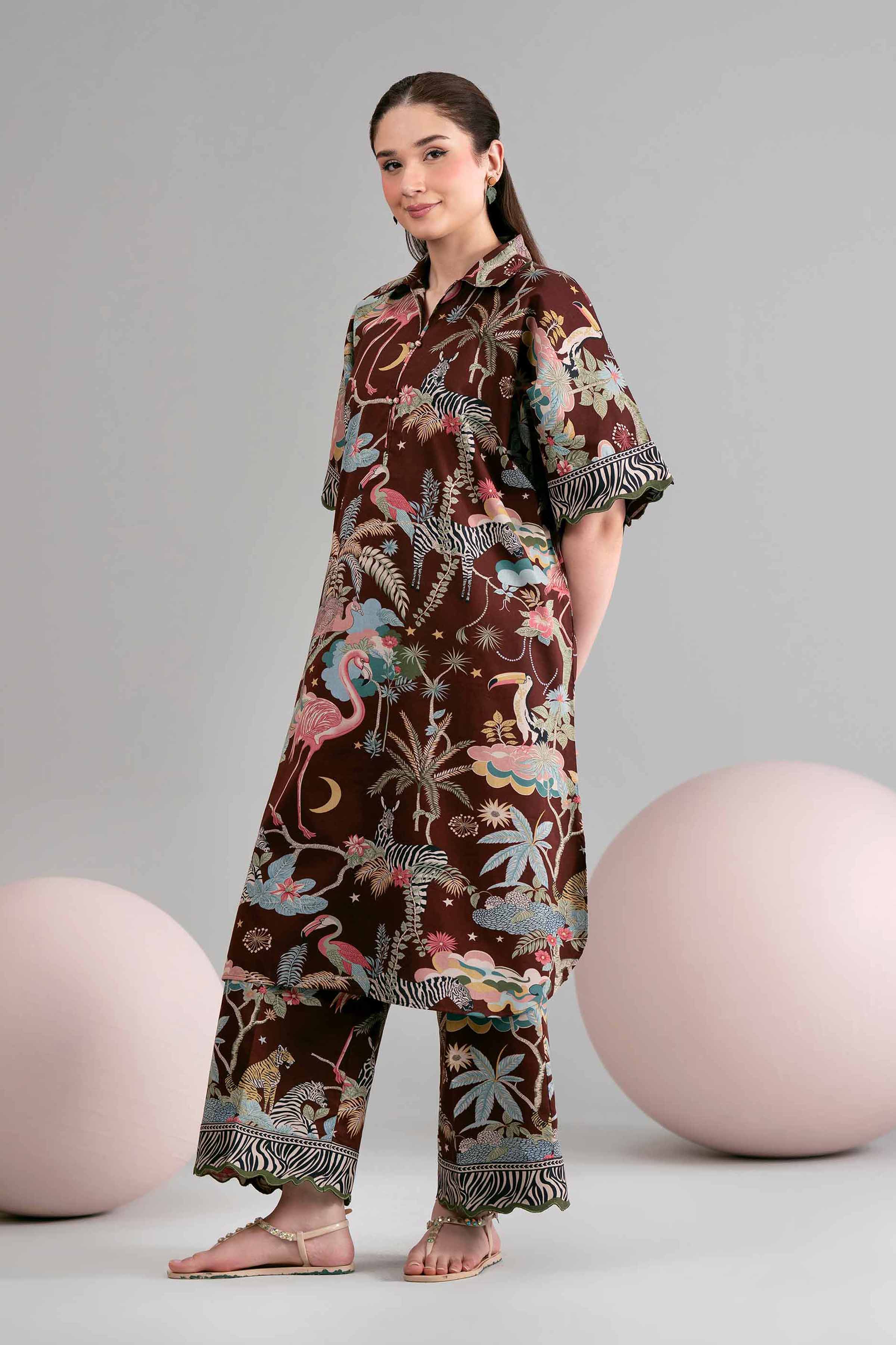 1 Piece - Printed Loose Fabric - 42602457