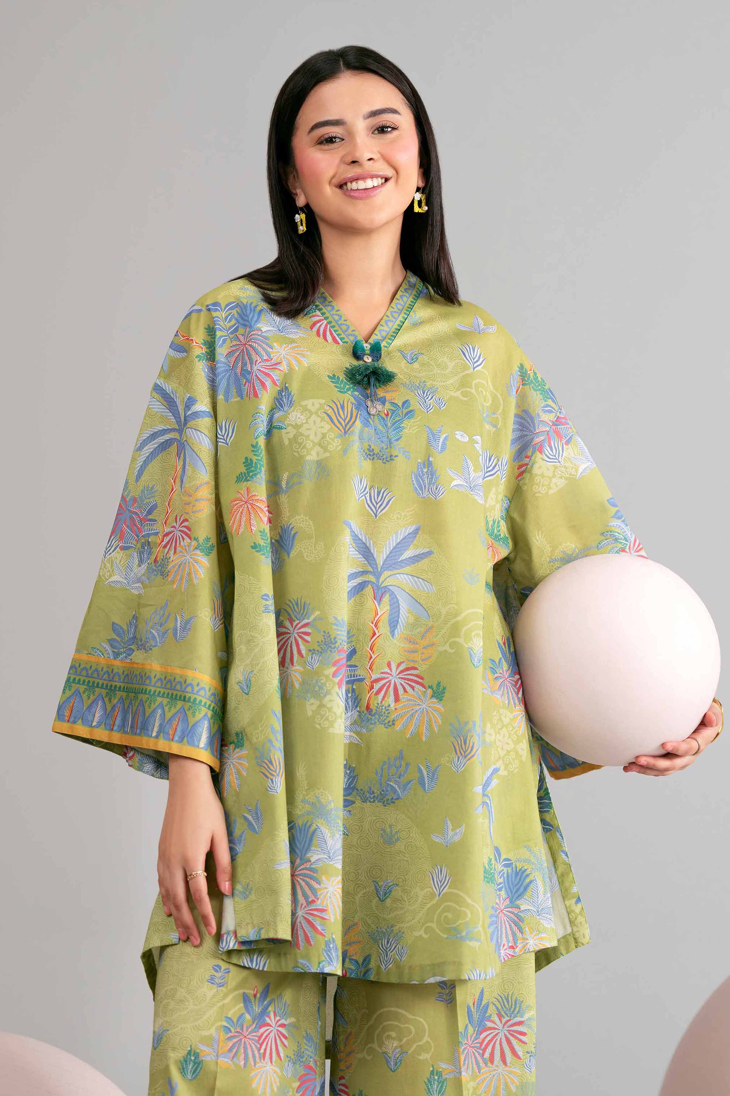 1 Piece - Printed Loose Fabric - 42602459