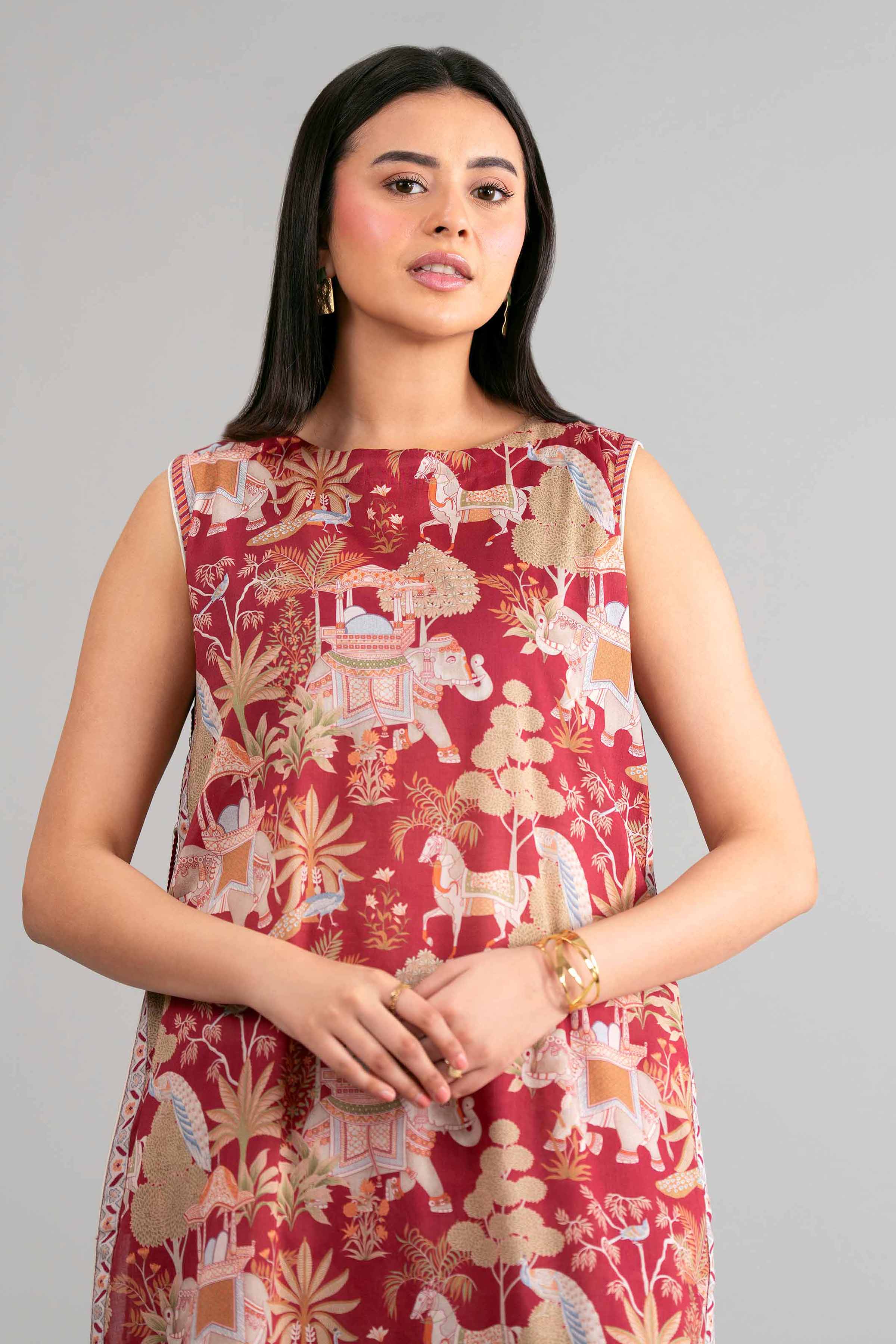 1 Piece - Printed Loose Fabric - 42602460