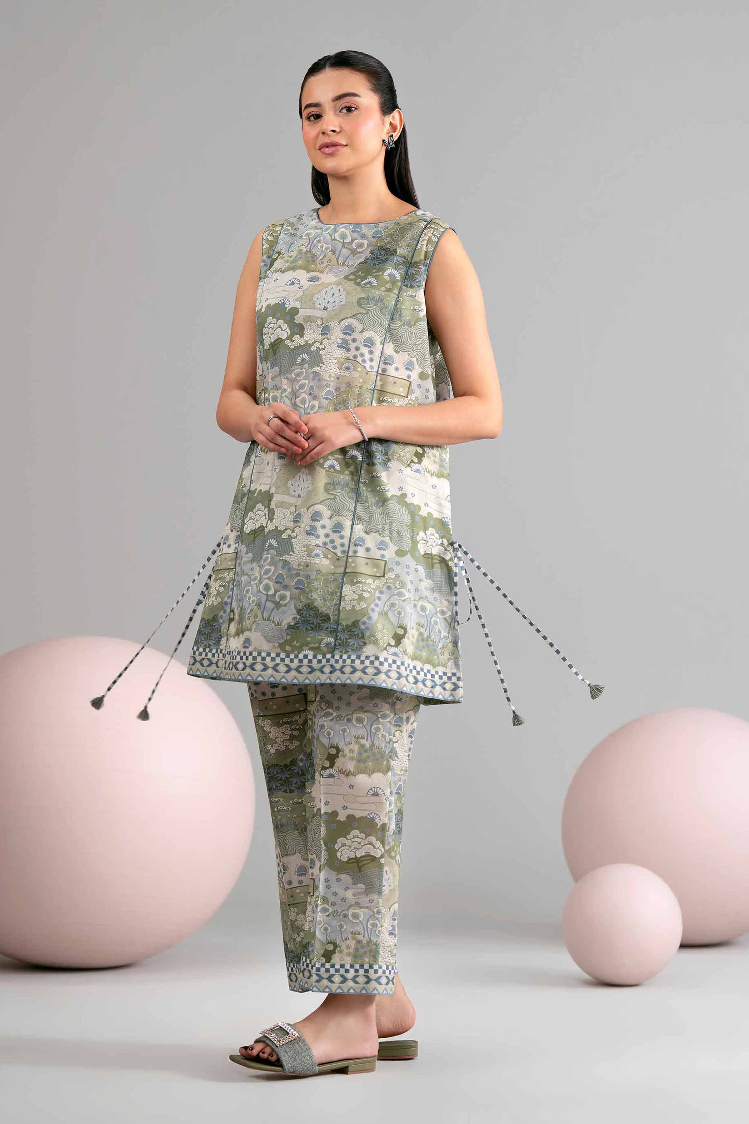 1 Piece - Printed Loose Fabric - 42602462