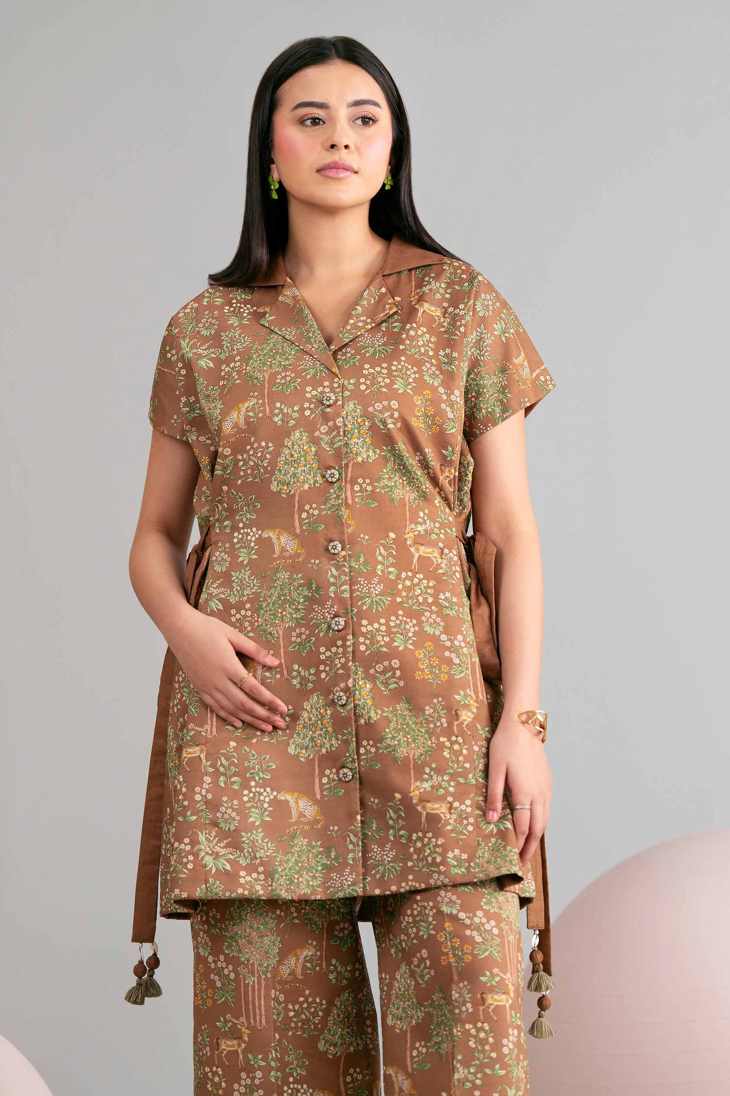 1 Piece - Printed Loose Fabric - 42602467