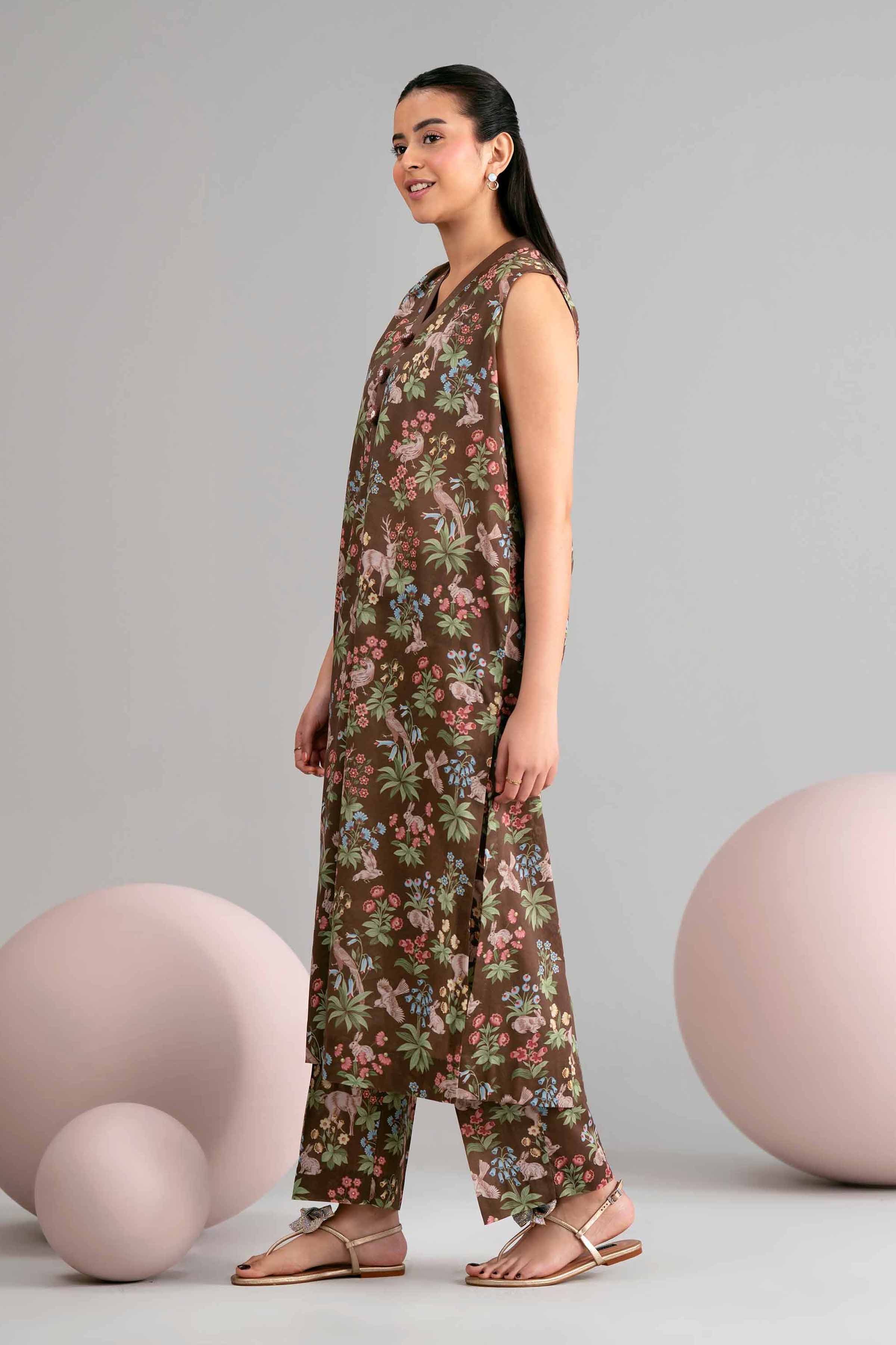 1 Piece - Printed Loose Fabric - 42602468