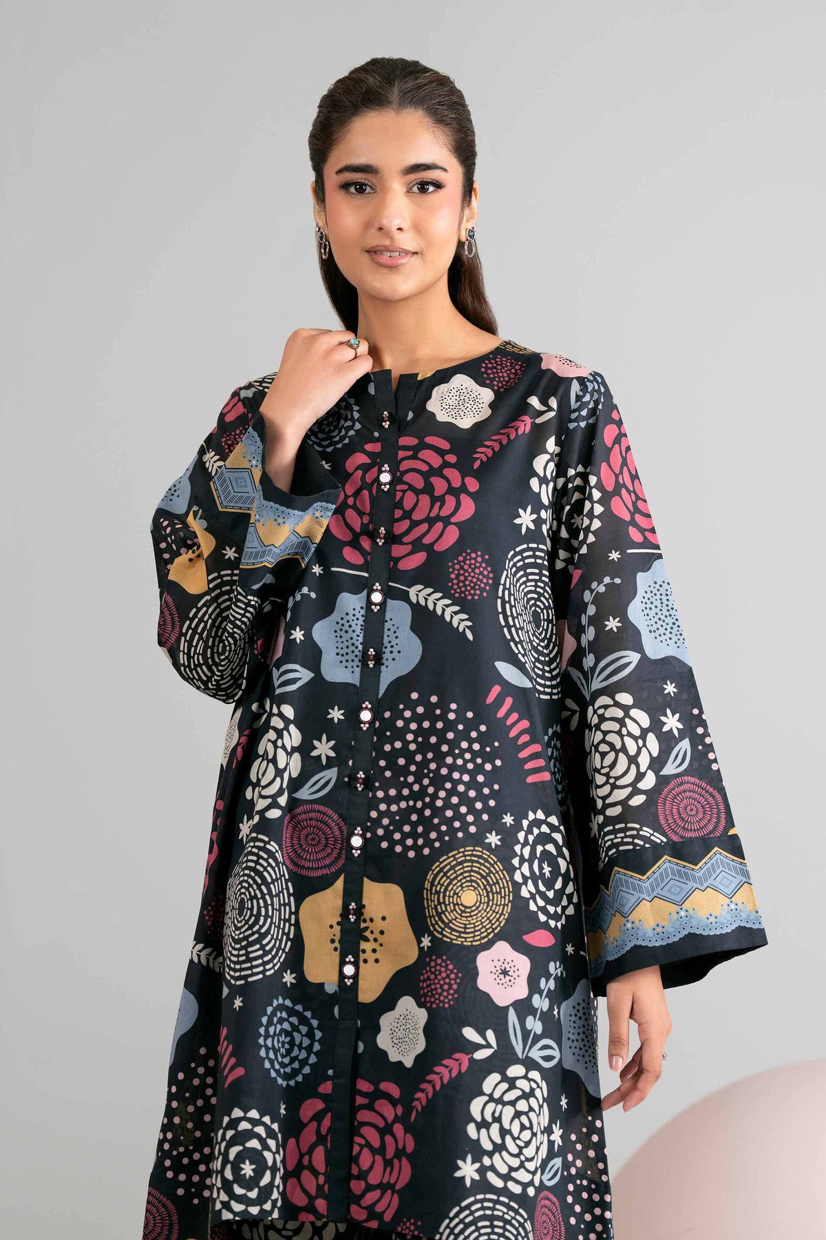 1 Piece - Printed Loose Fabric - 42602476