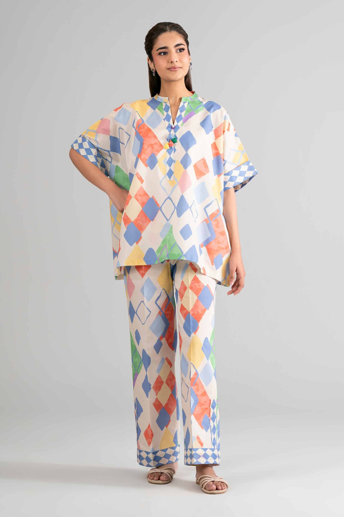1 Piece - Printed Loose Fabric - 42602477
