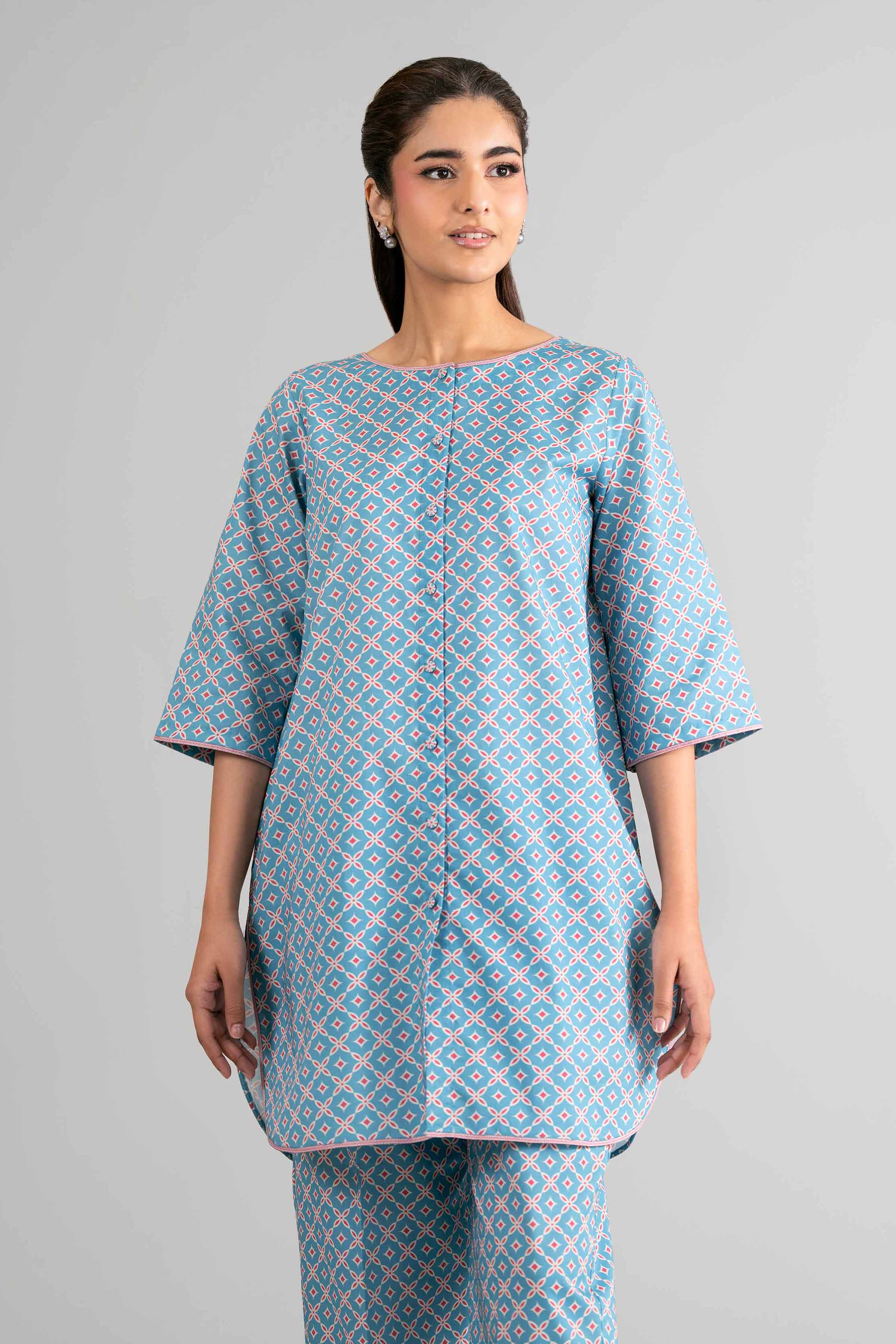 1 Piece - Printed Loose Fabric - 42602489