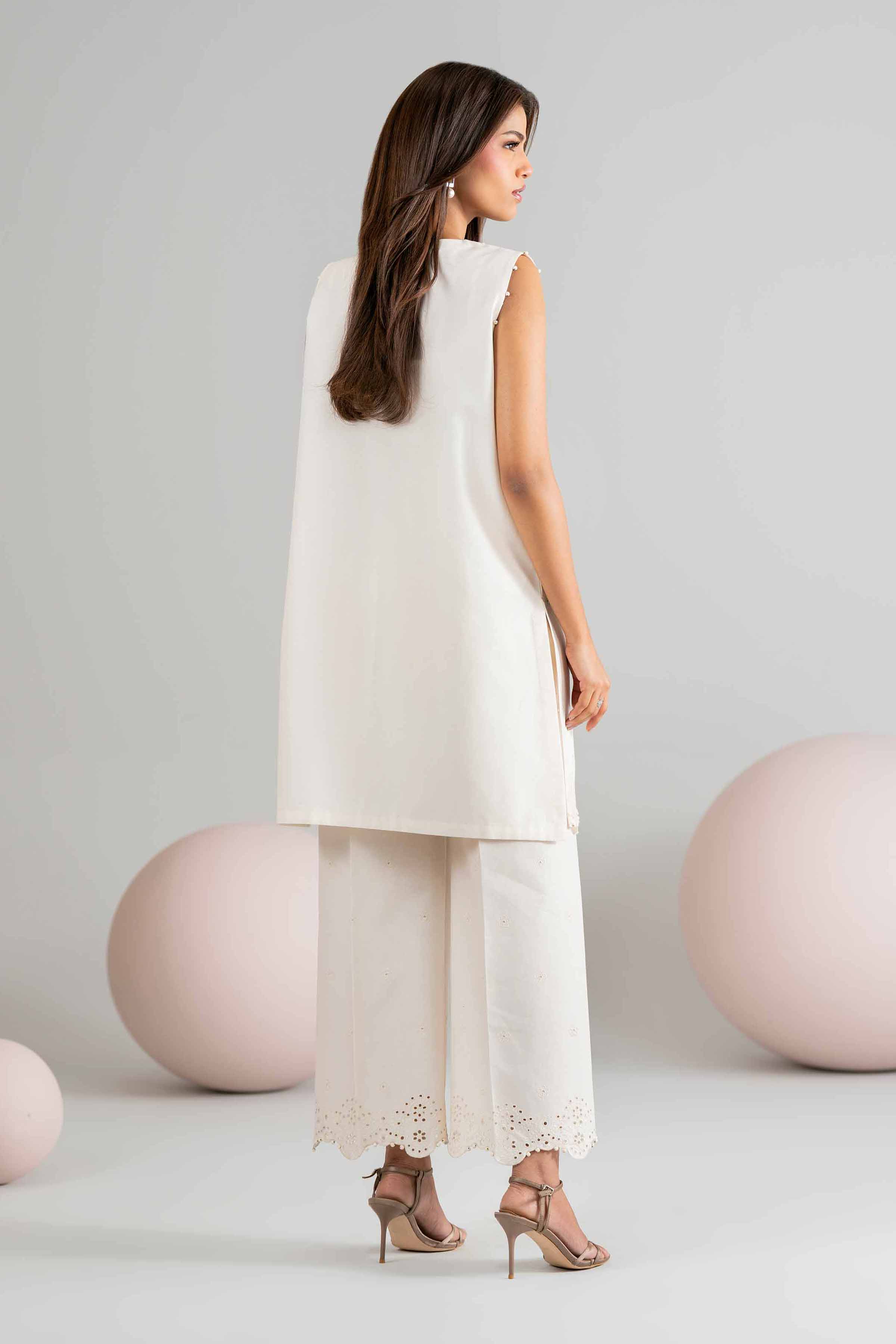 1 Piece - Dyed Embroidered Loose Fabric - 42602505