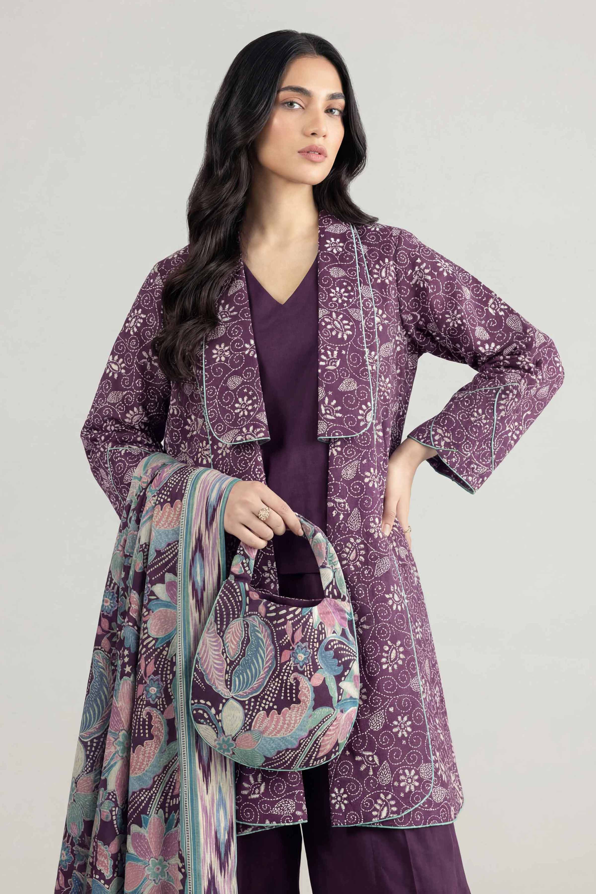 3 Piece - Printed Loose Fabric - 42602541