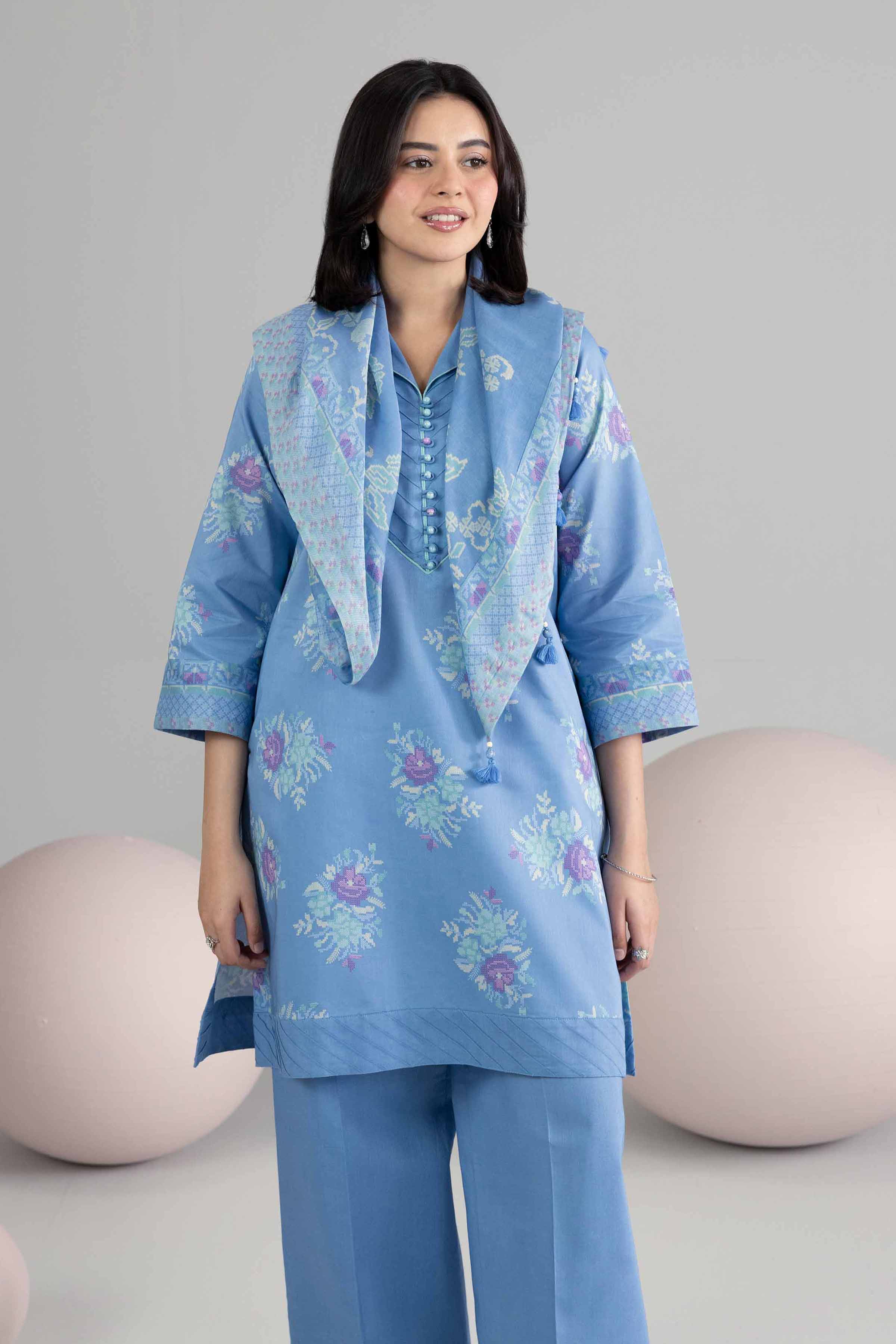 3 Piece - Printed Loose Fabric - 42602542