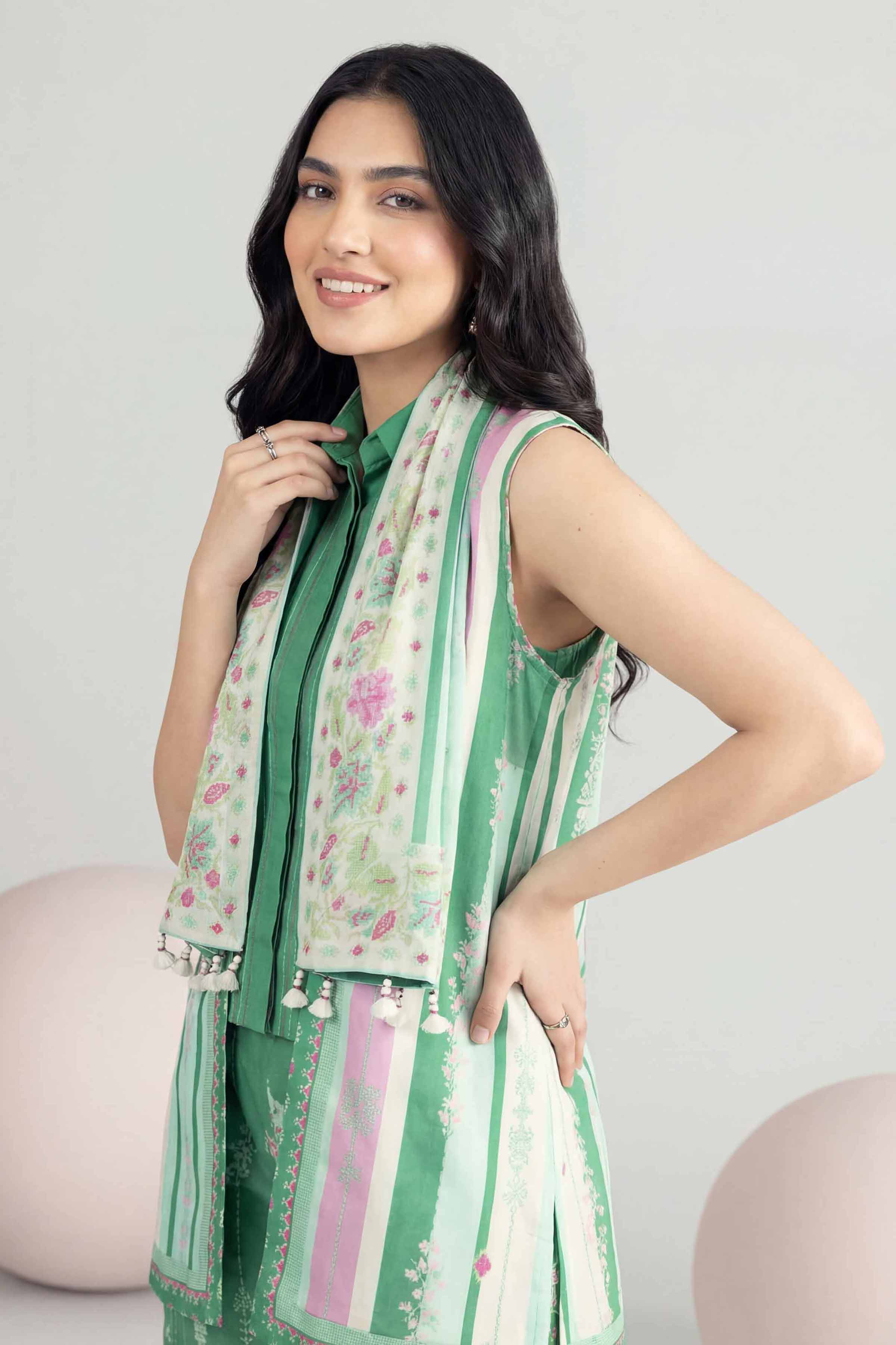 3 Piece - Printed Loose Fabric - 42602548
