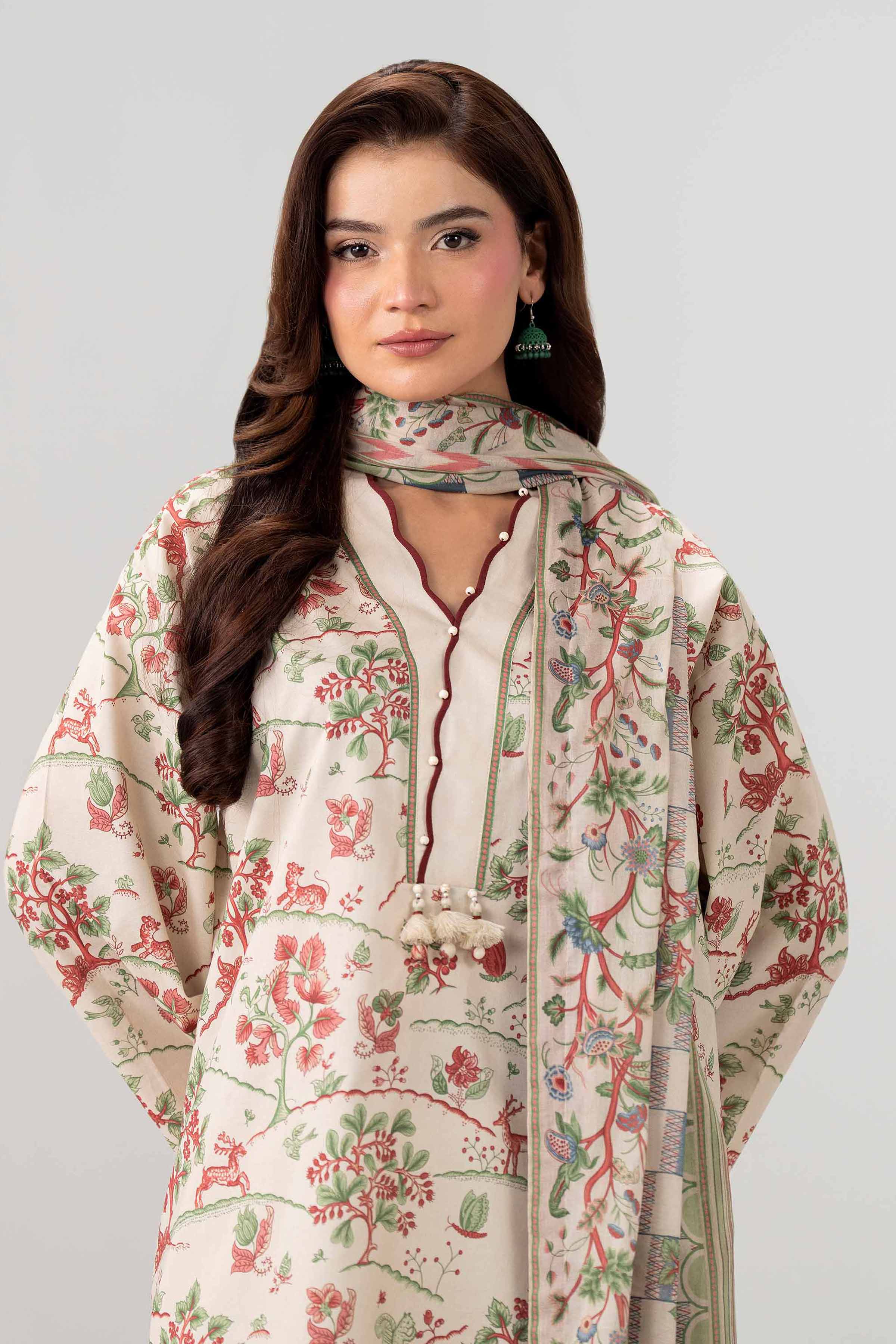 3 Piece - Printed Loose Fabric - 42602571