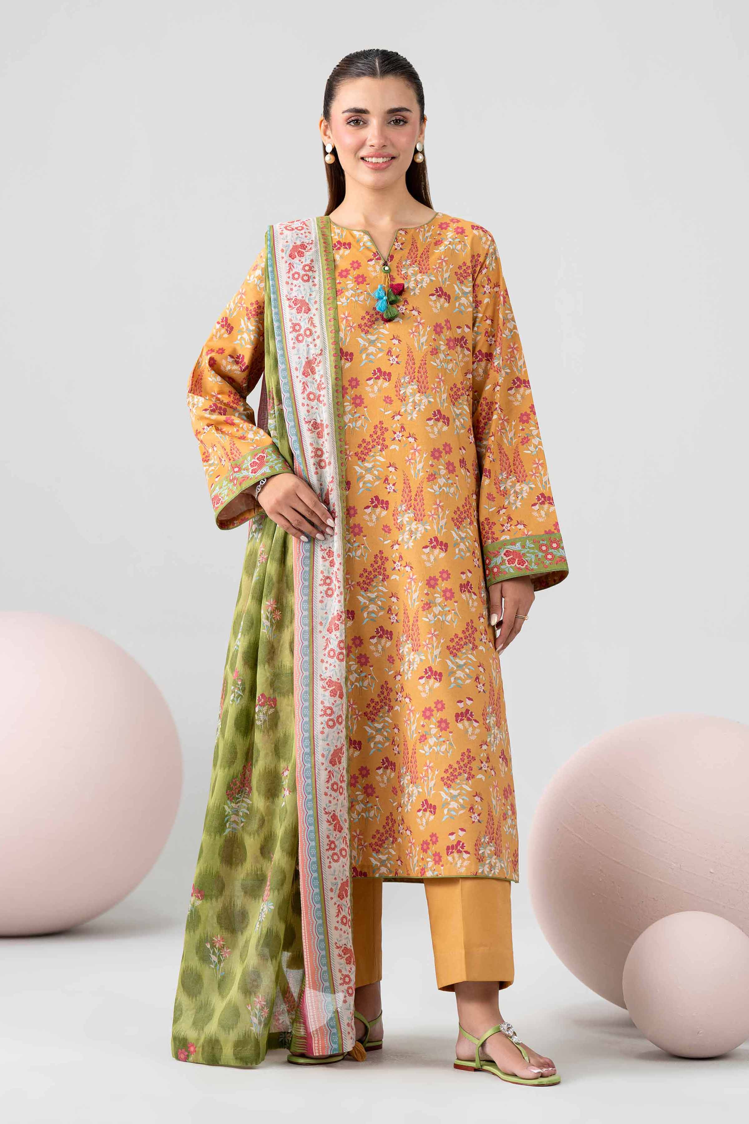 3 Piece - Printed Loose Fabric - 42602573