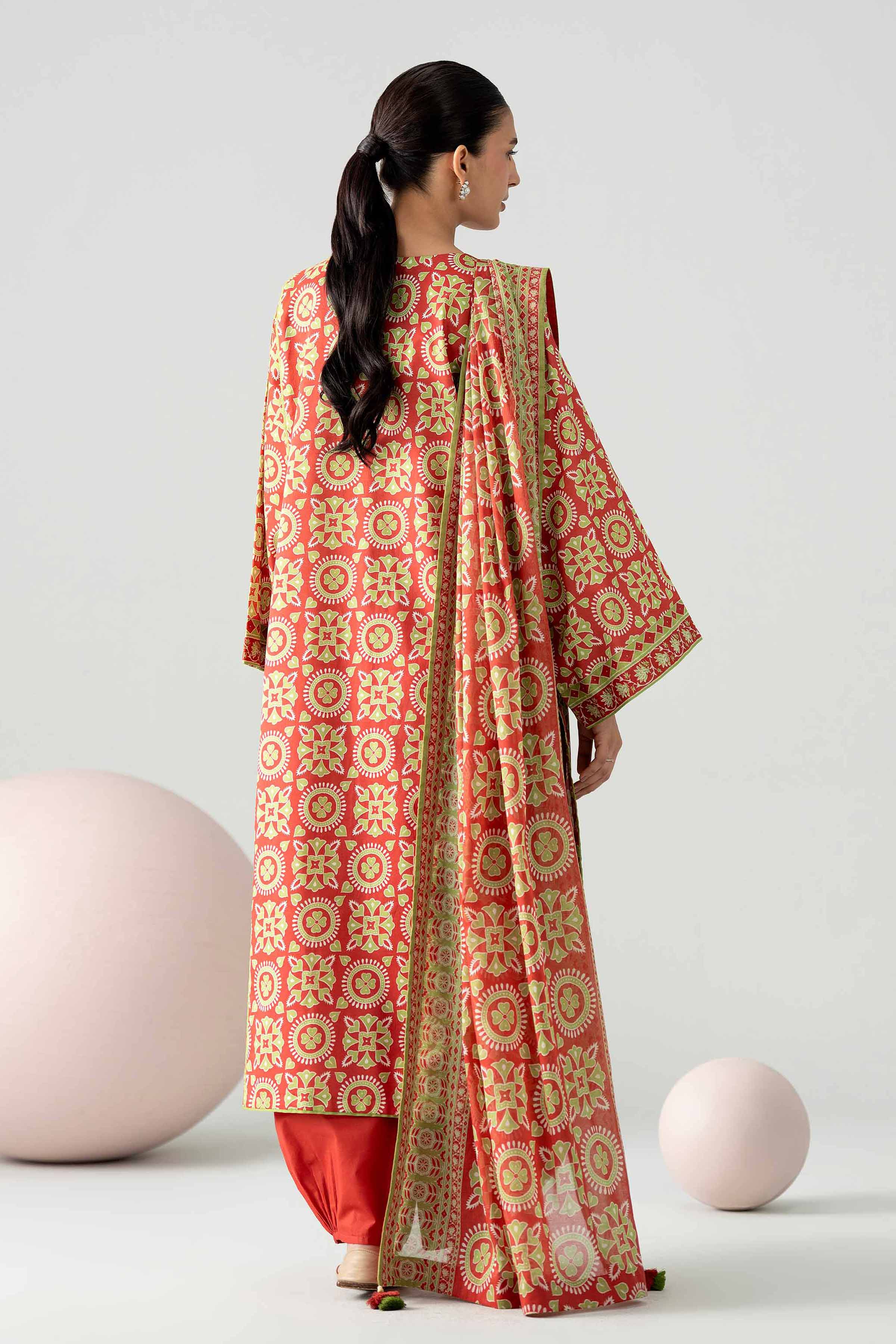3 Piece - Printed Loose Fabric - 42602574