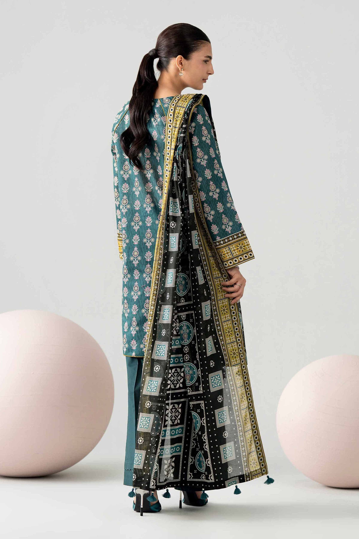 3 Piece - Printed Loose Fabric - 42602578