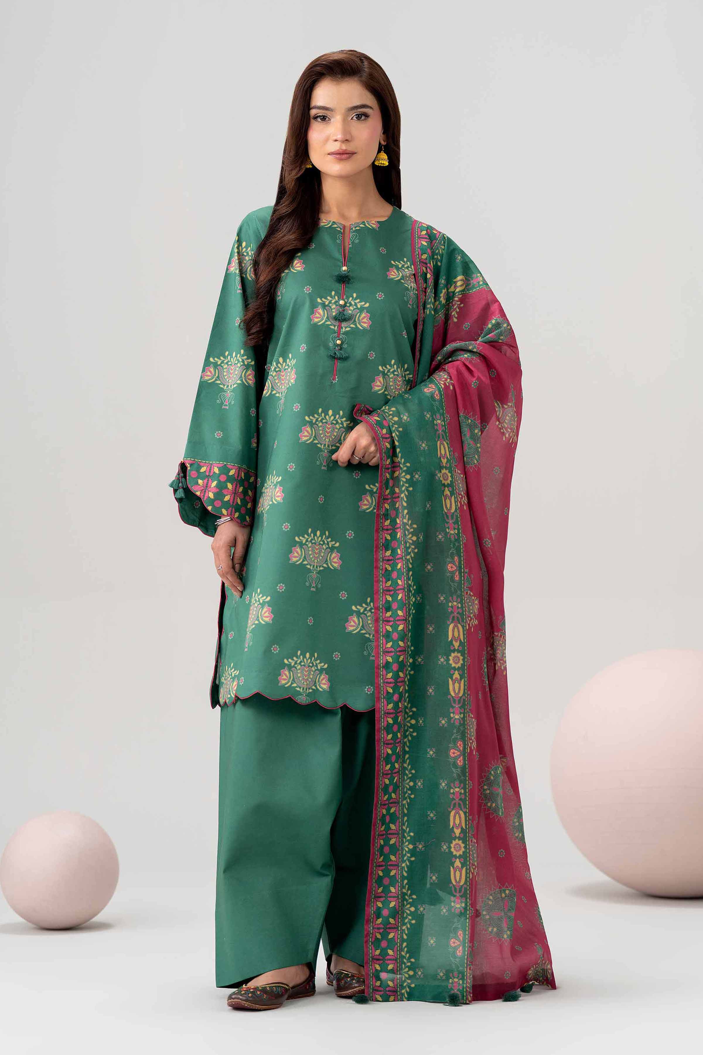 3 Piece - Printed Loose Fabric - 42602579