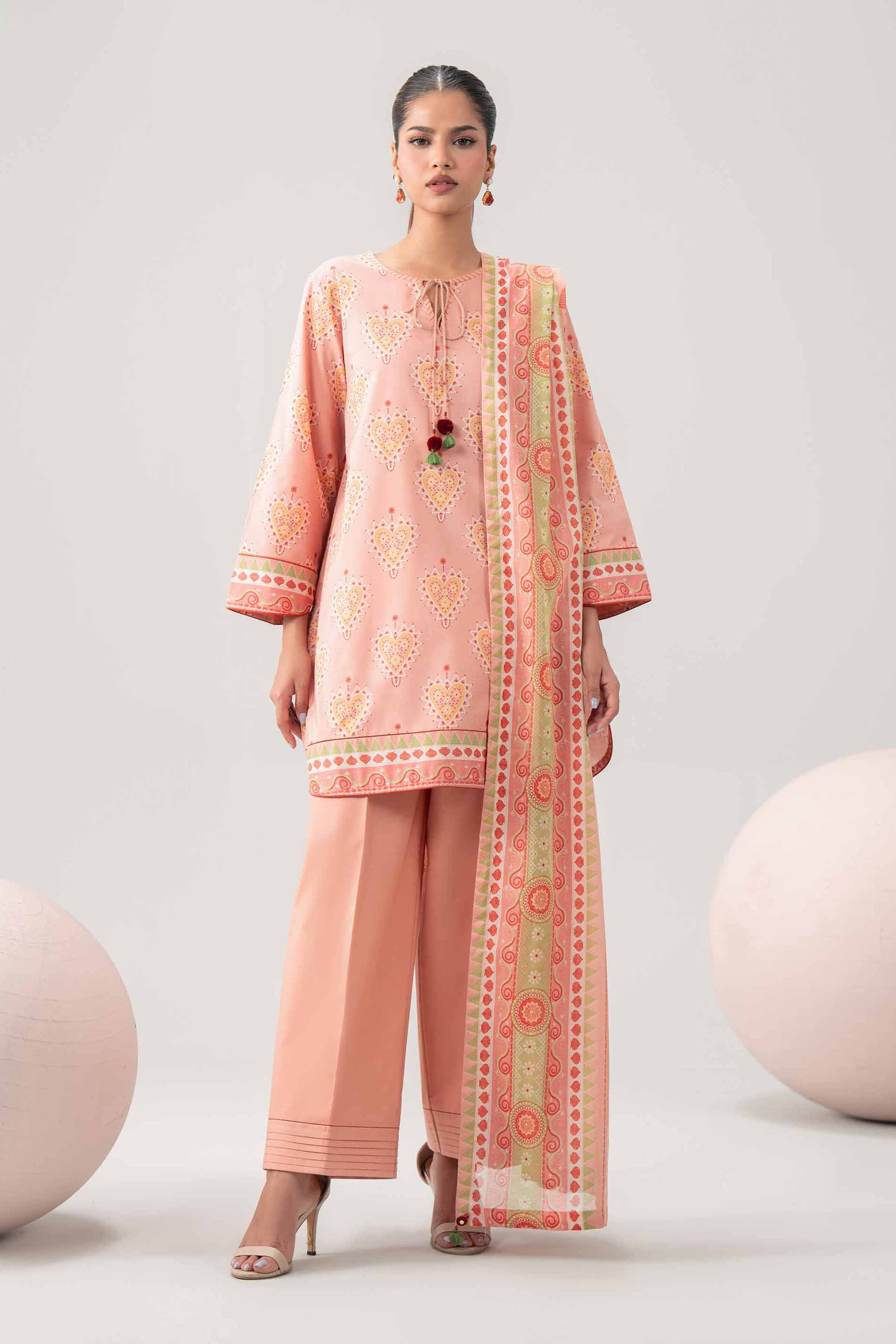 3 Piece - Printed Loose Fabric - 42602583