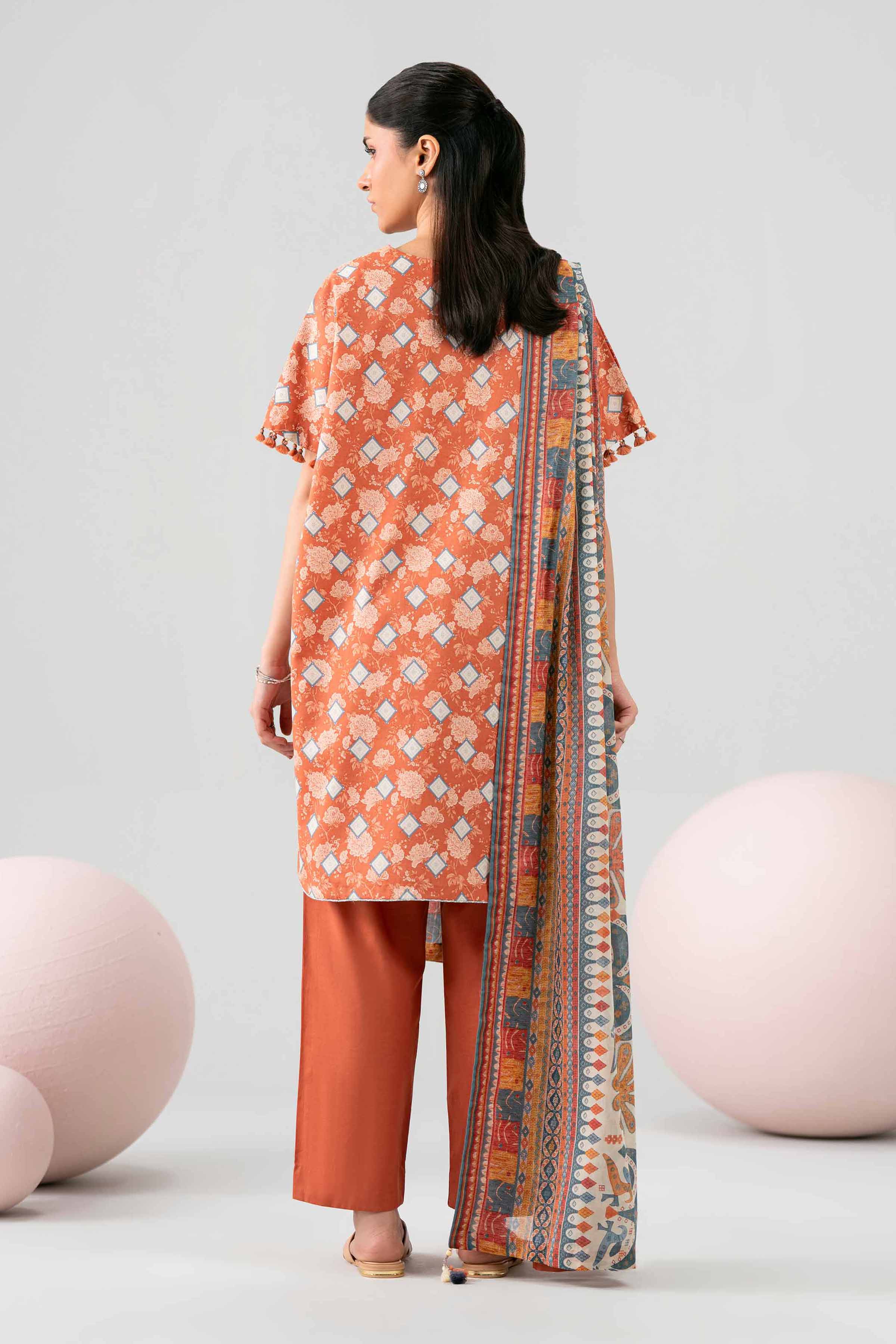 3 Piece - Printed Loose Fabric - 42602584