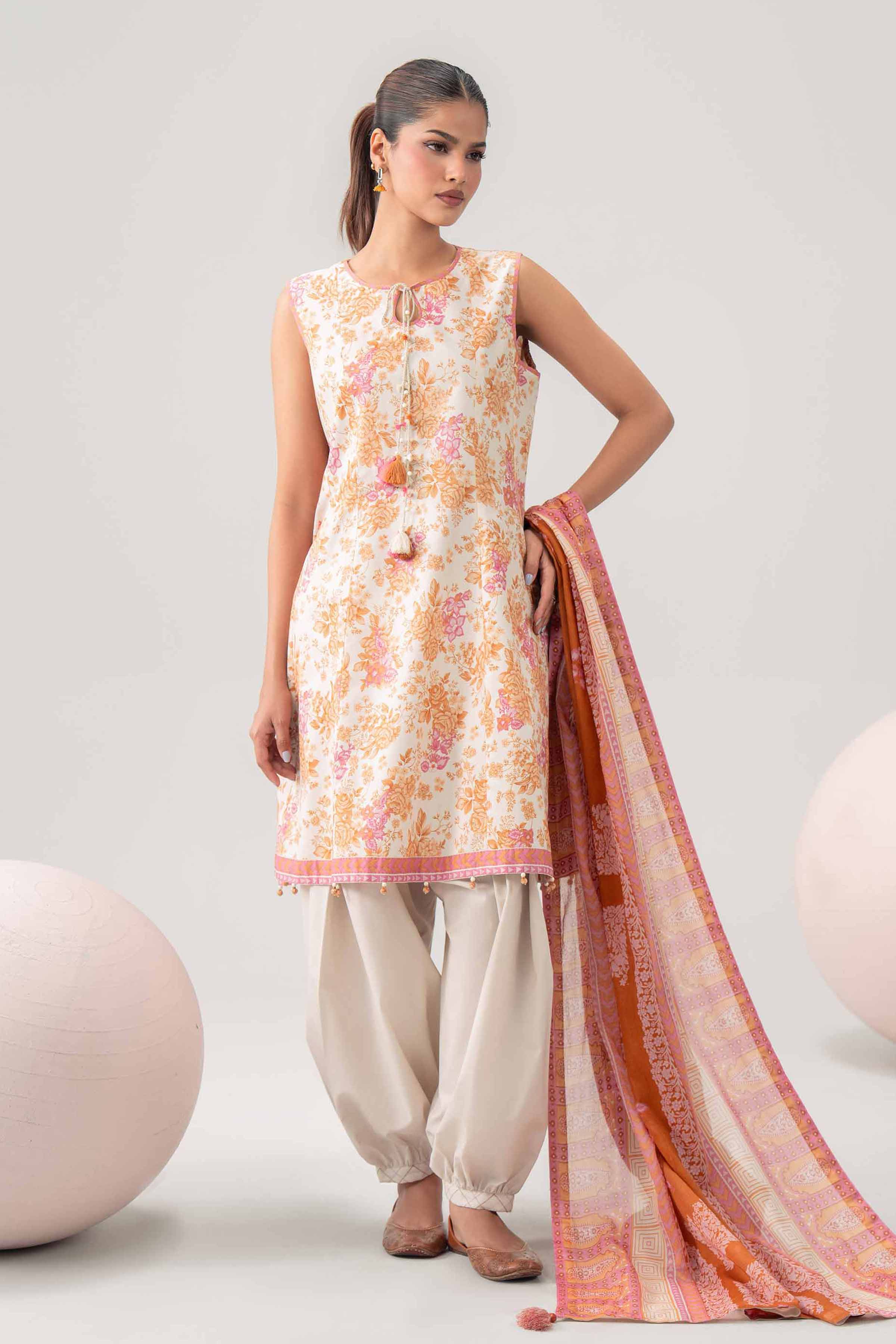3 Piece - Printed Loose Fabric - 42602585