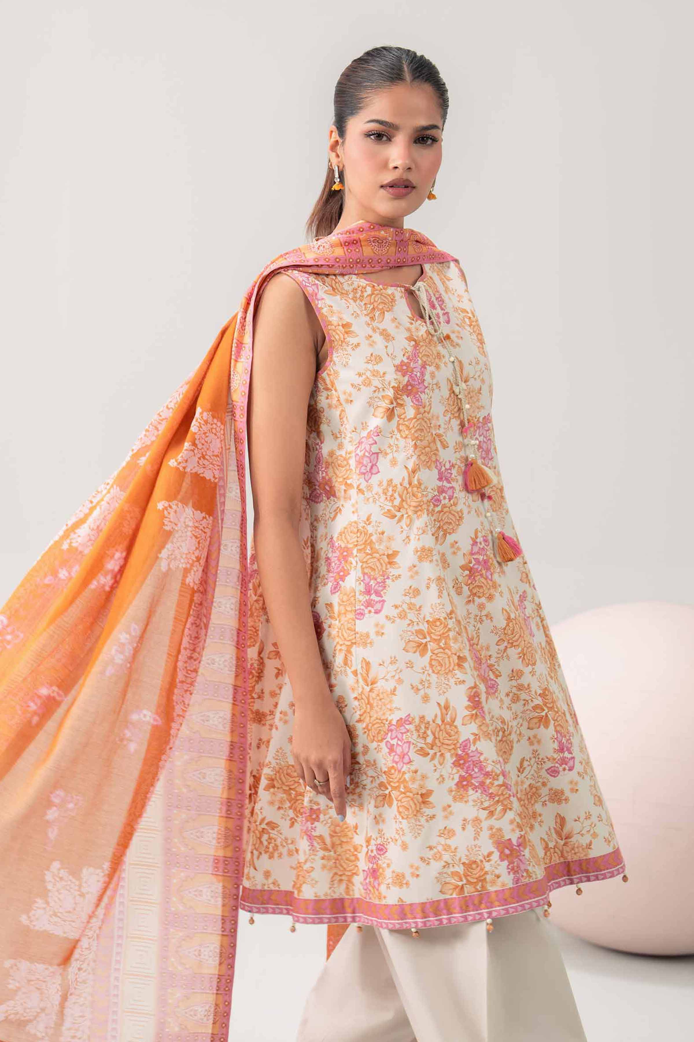 3 Piece - Printed Loose Fabric - 42602585