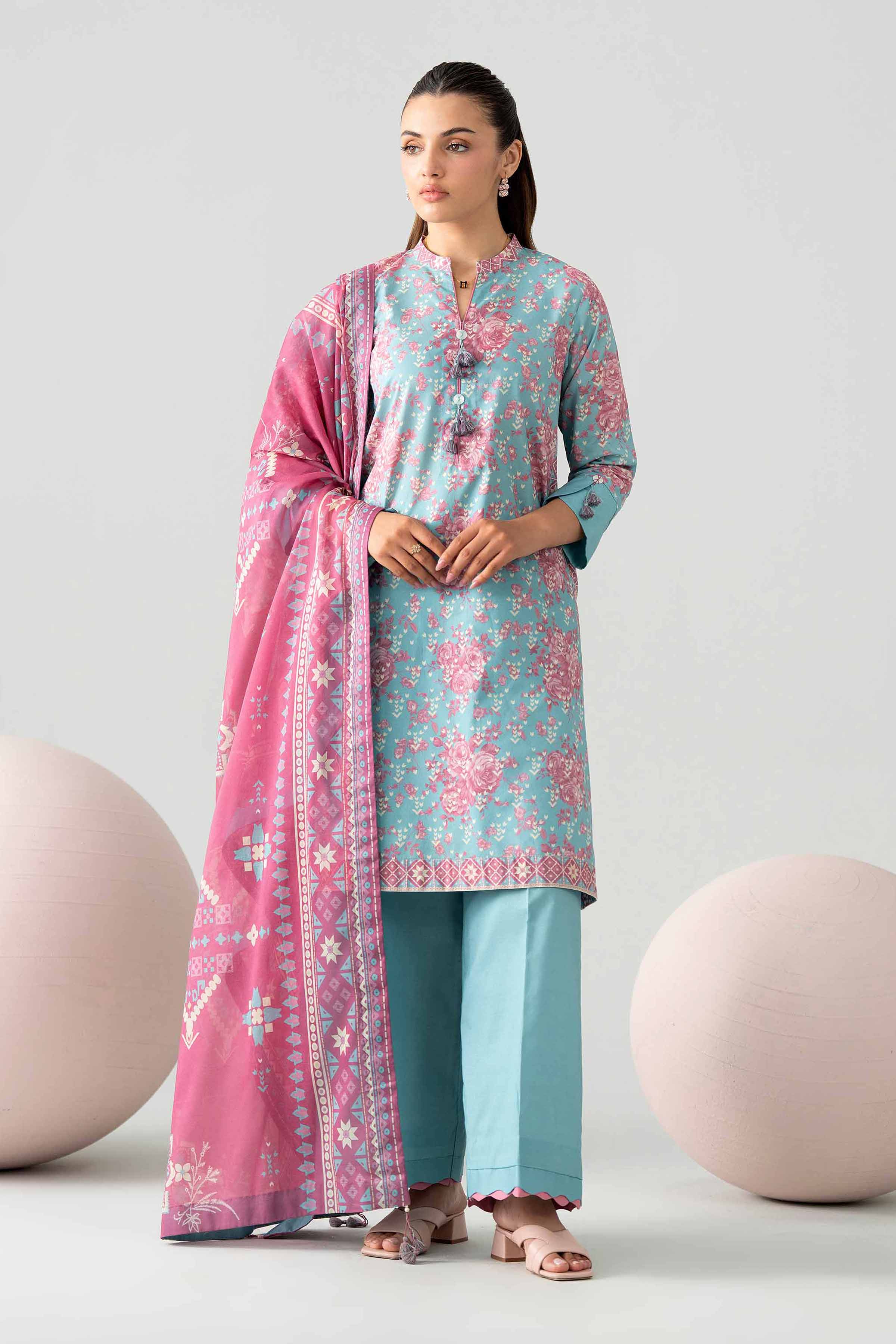 3 Piece - Printed Loose Fabric - 42602586