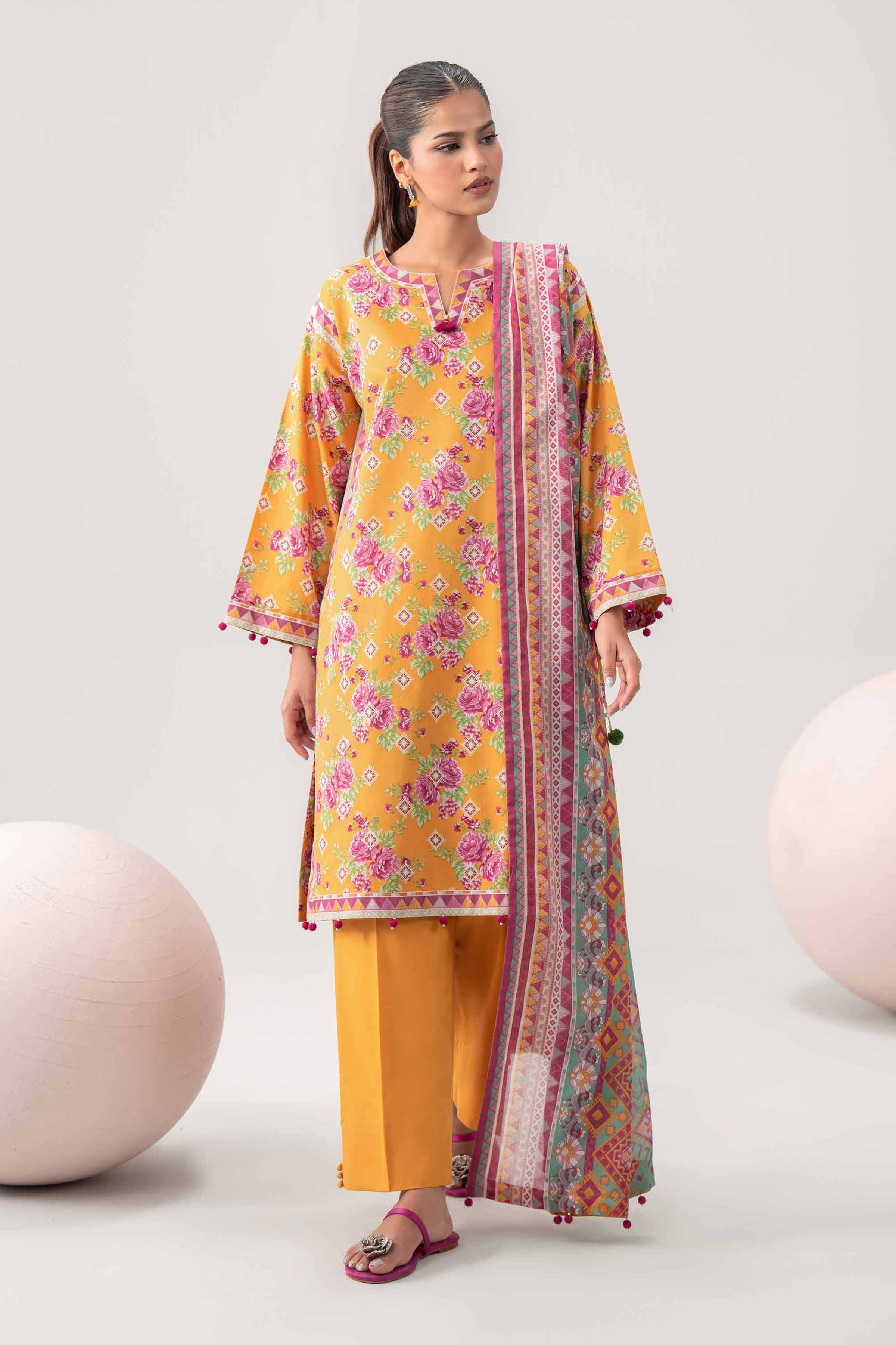 3 Piece - Printed Loose Fabric - 42602588