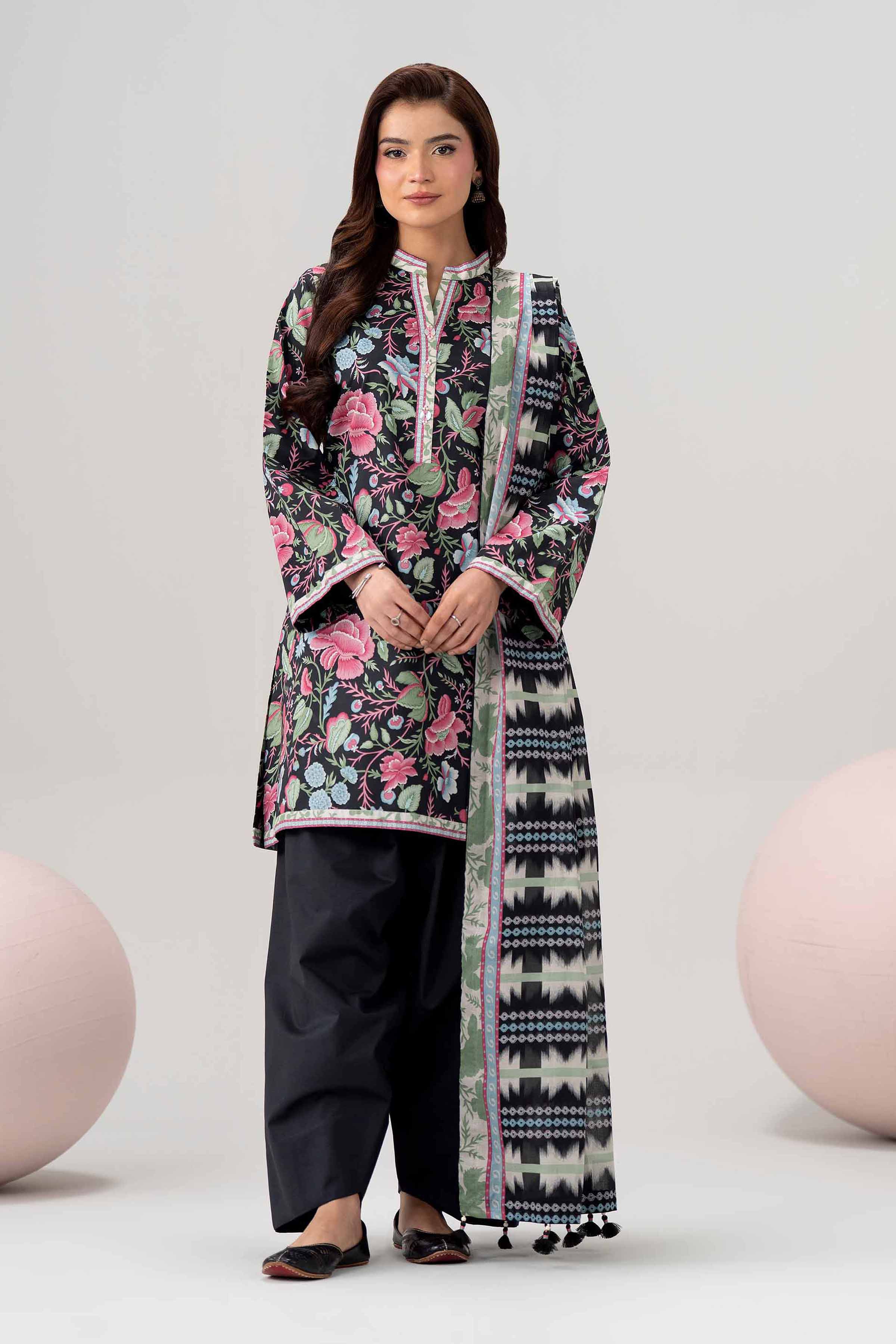 3 Piece - Printed Loose Fabric - 42602590