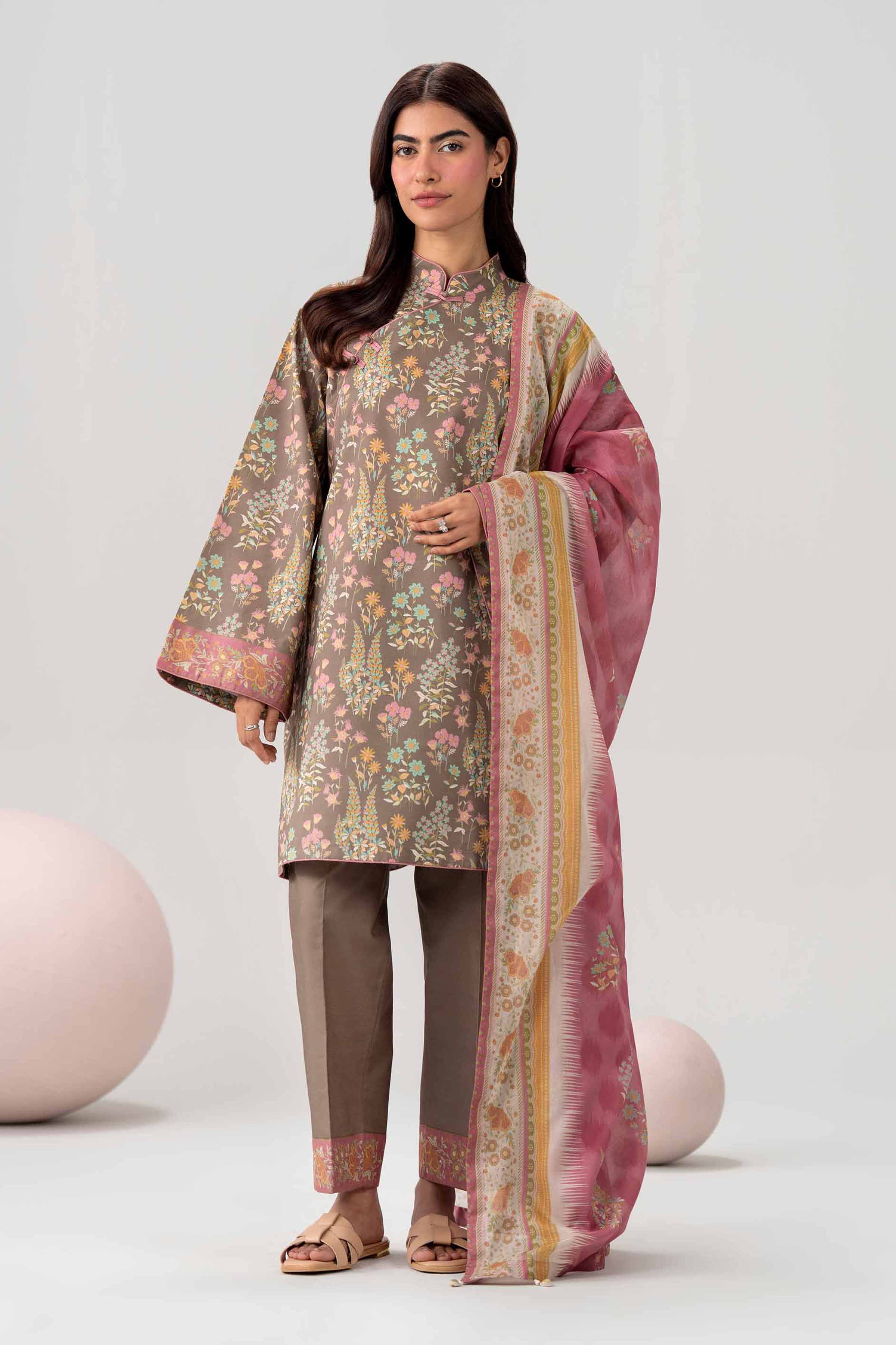 3 Piece - Printed Loose Fabric - 42602591