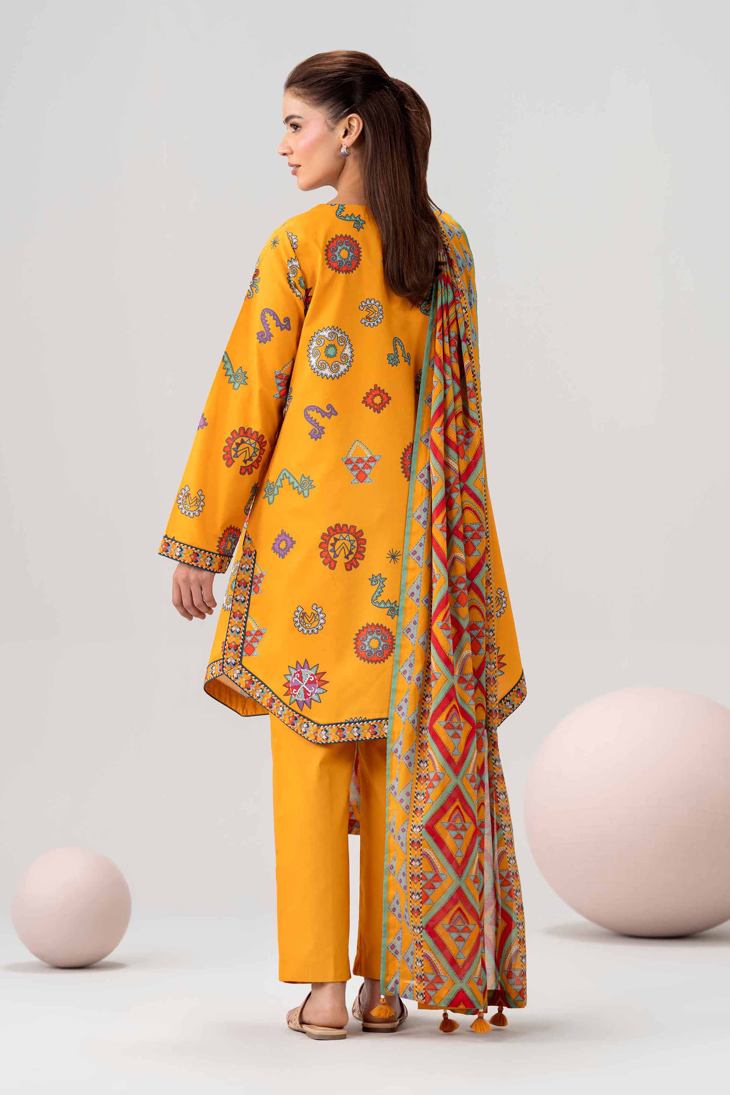 3 Piece - Printed Loose Fabric - 42602594