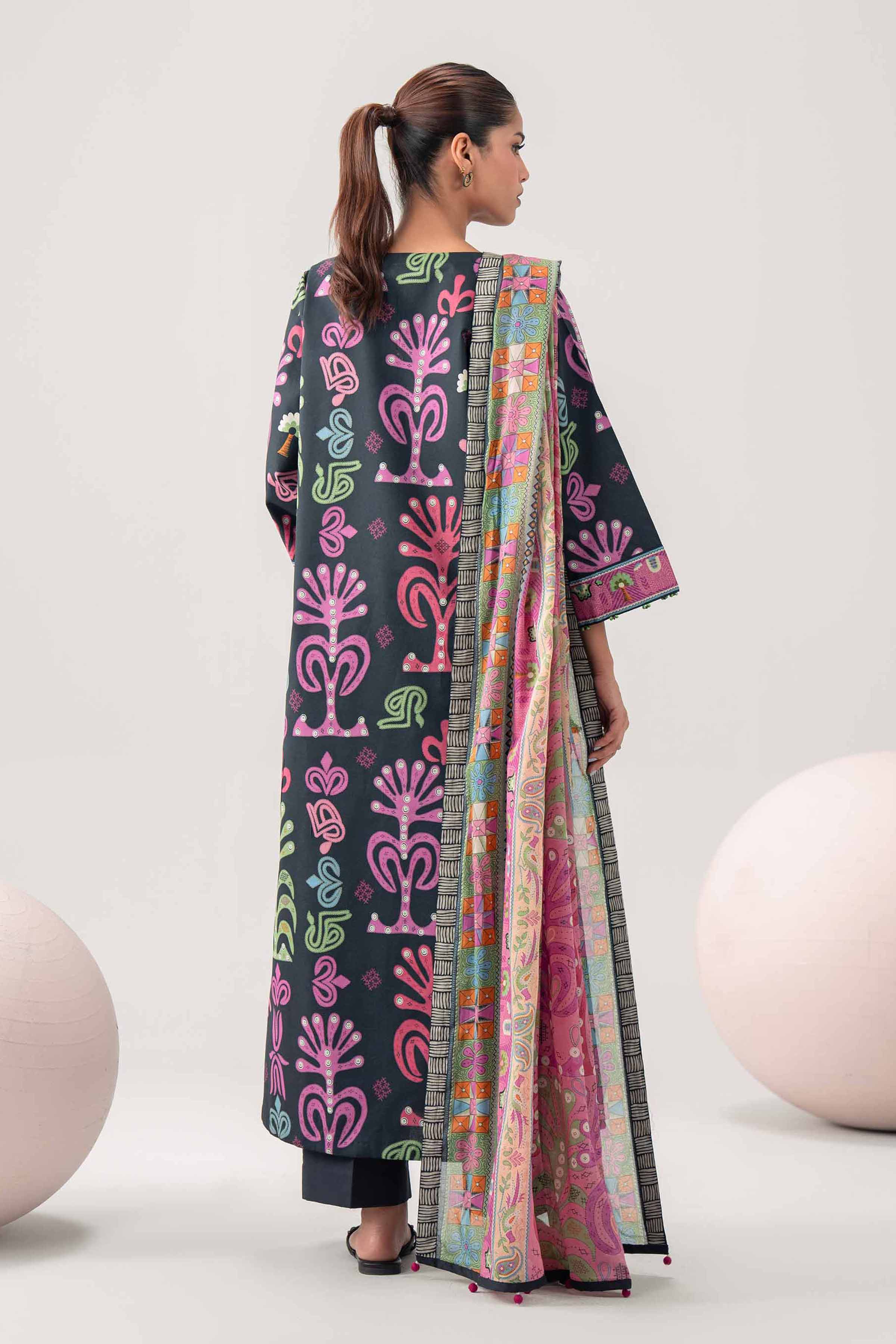 3 Piece - Printed Loose Fabric - 42602596