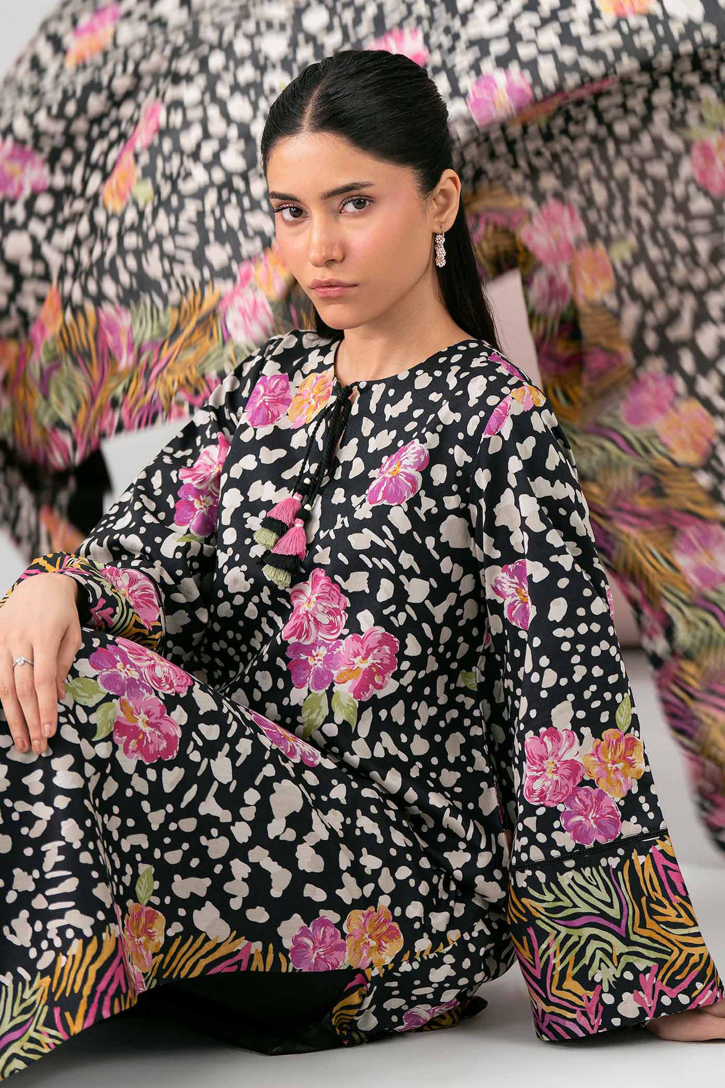 1 Piece - Printed Loose Fabric - 42602600